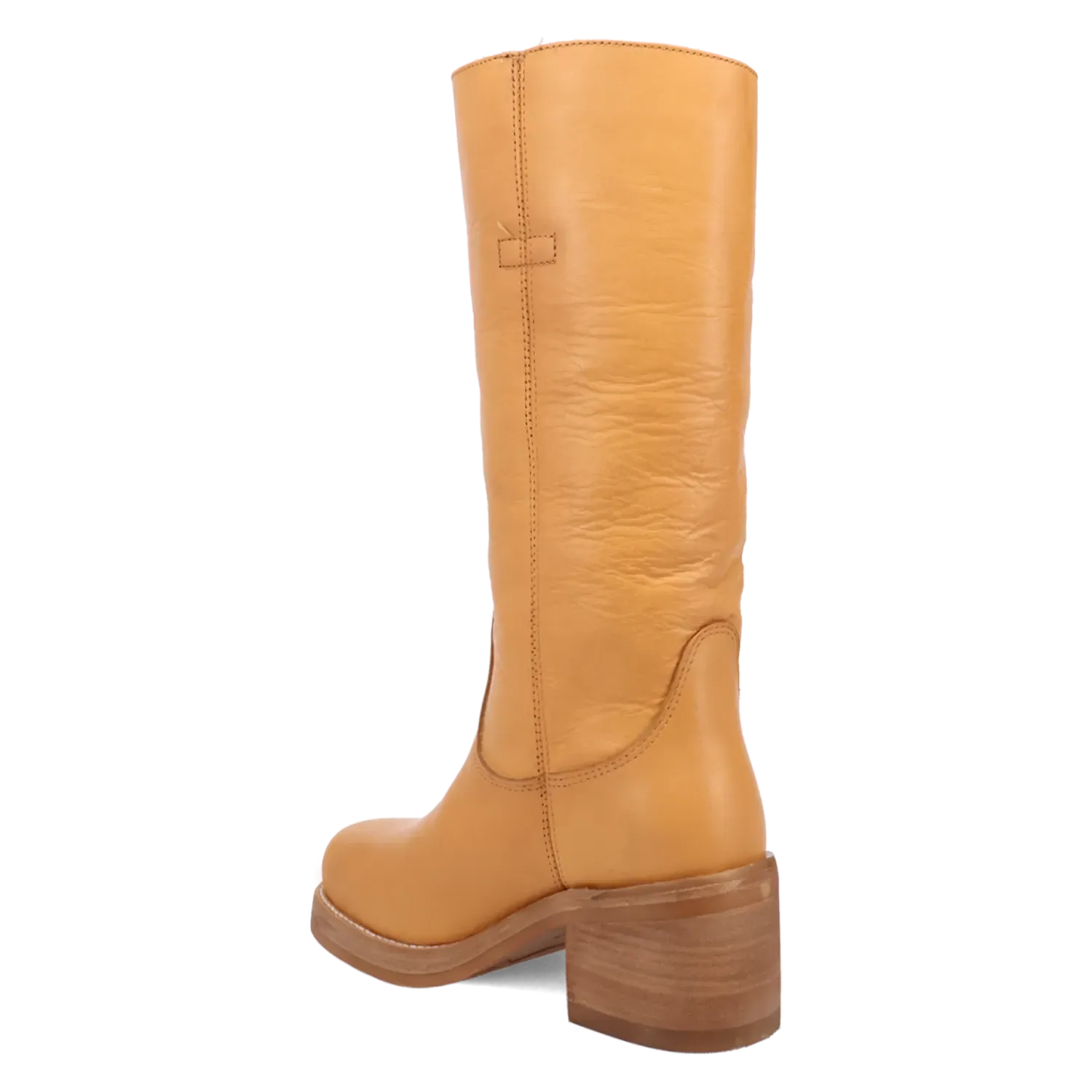 Dan Post Boots Boots Women's Vagabond Leather Round Toe Boots Platain Color - Dingo
