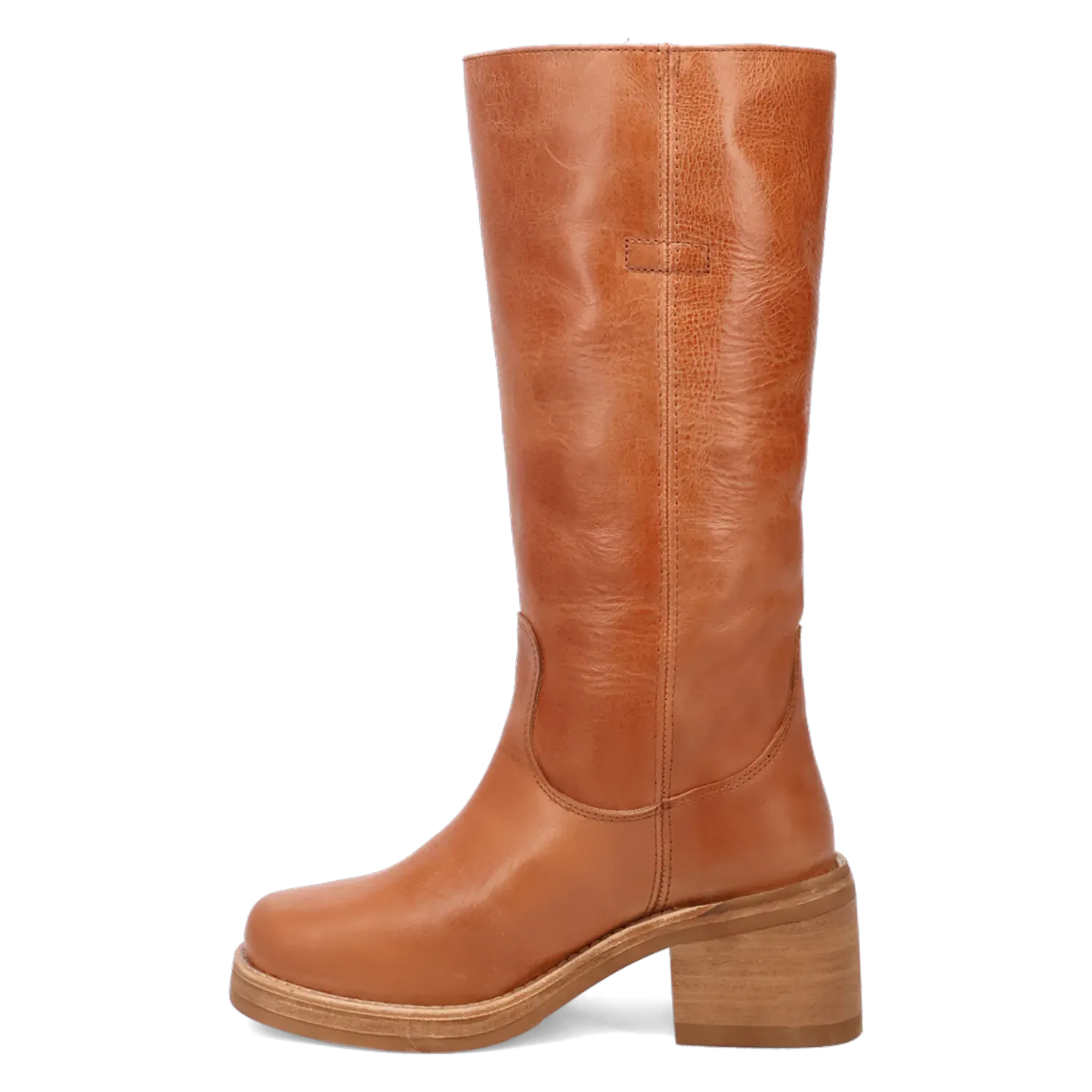 Dan Post Boots Boots Women's Vagabond Leather Round Toe Boots Tan Color - Dingo
