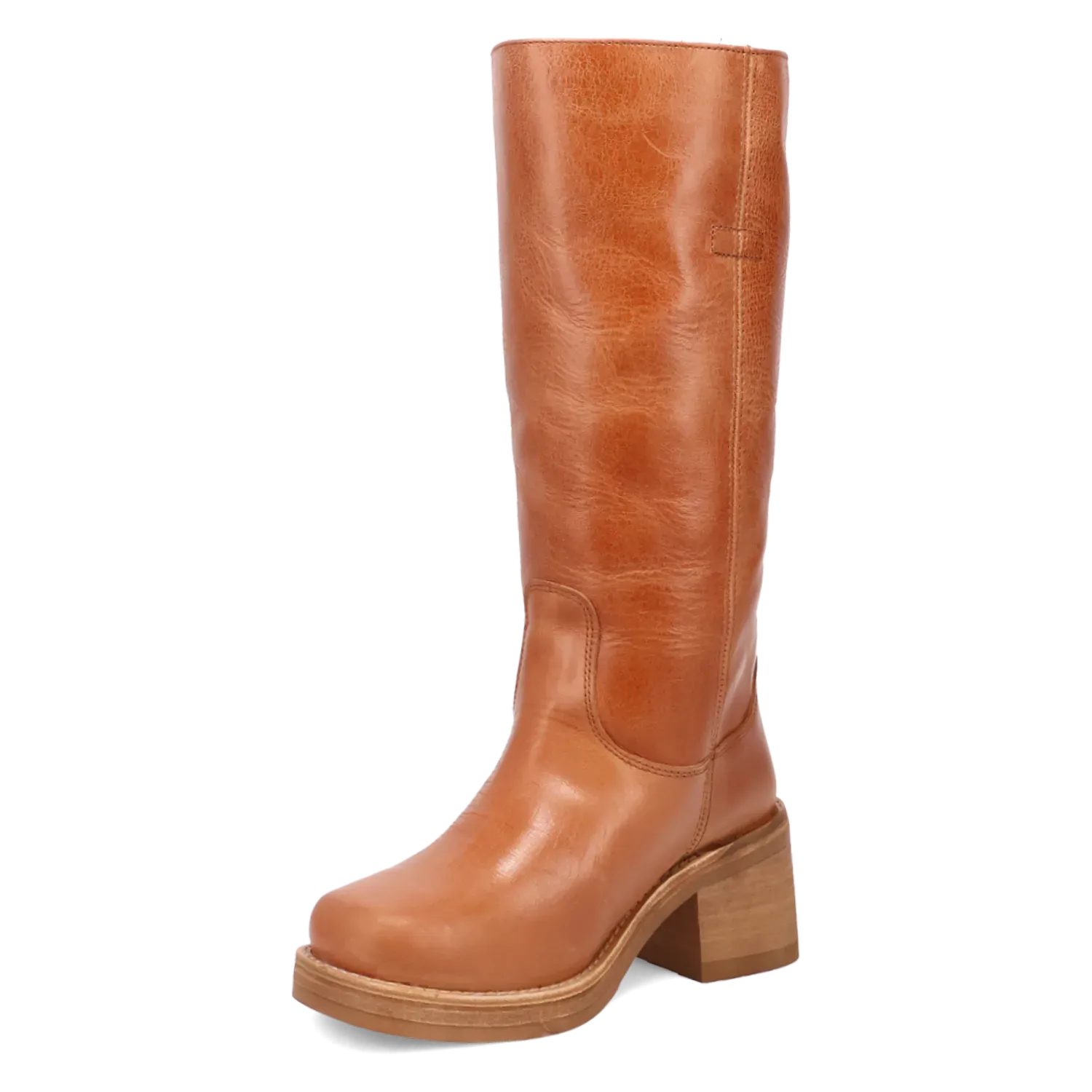 Dan Post Boots Boots Women's Vagabond Leather Round Toe Boots Tan Color - Dingo