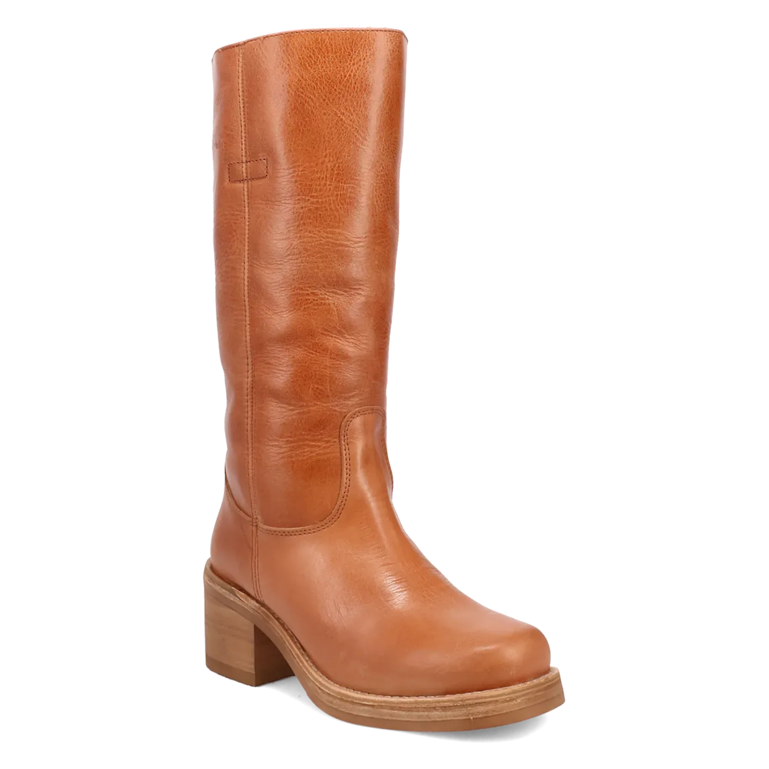 Dan Post Boots Boots Women's Vagabond Leather Round Toe Boots Tan Color - Dingo