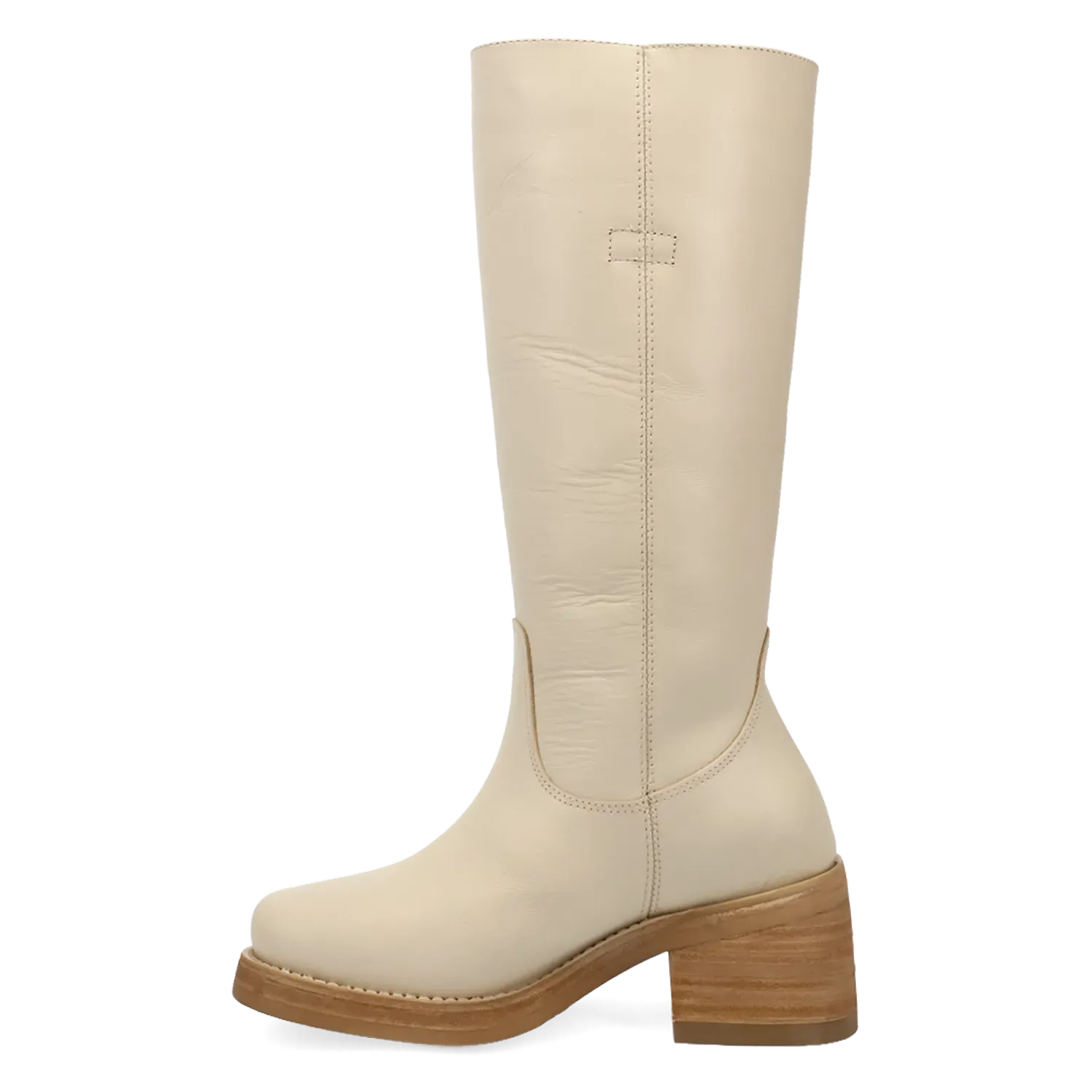 Dan Post Boots Boots Women's Vagabond Leather Round Toe Boots White Color - Dingo