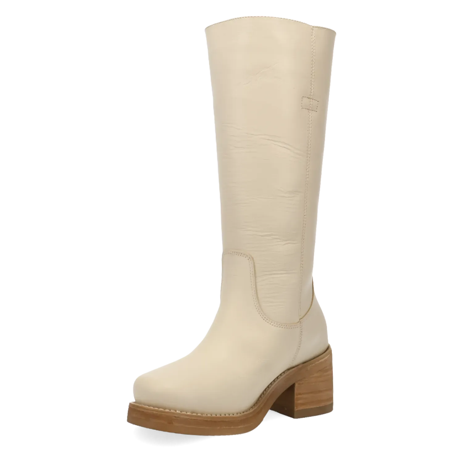 Dan Post Boots Boots Women's Vagabond Leather Round Toe Boots White Color - Dingo