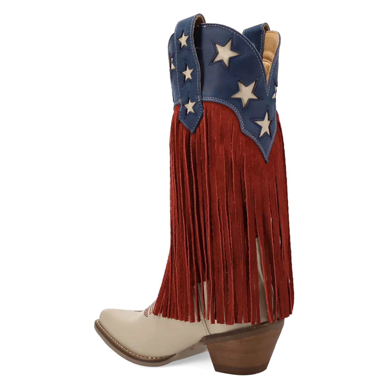 Dan Post Boots Boots Women's Wild N' Free Leather Snip Toe Boots Beige Color - Dingo