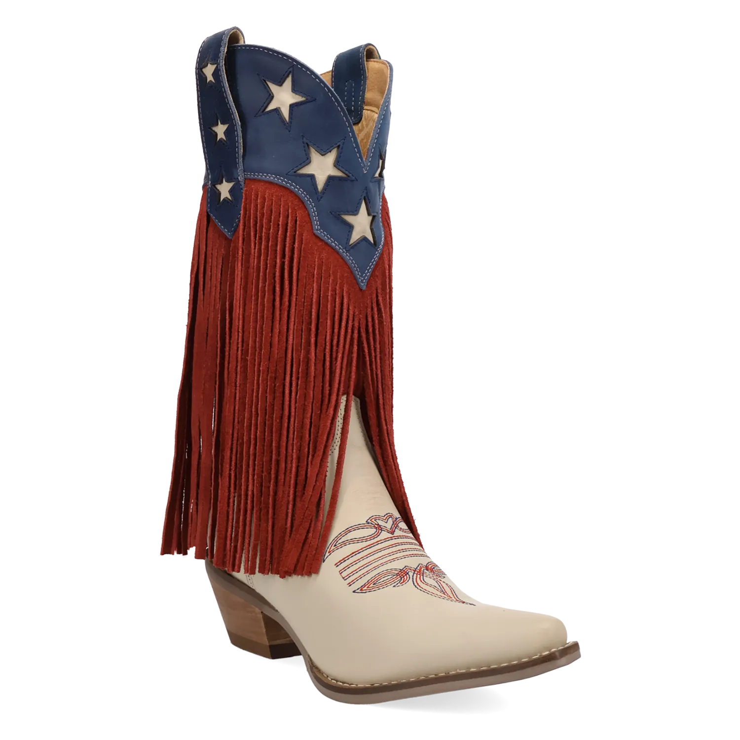 Dan Post Boots Boots Women's Wild N' Free Leather Snip Toe Boots Beige Color - Dingo