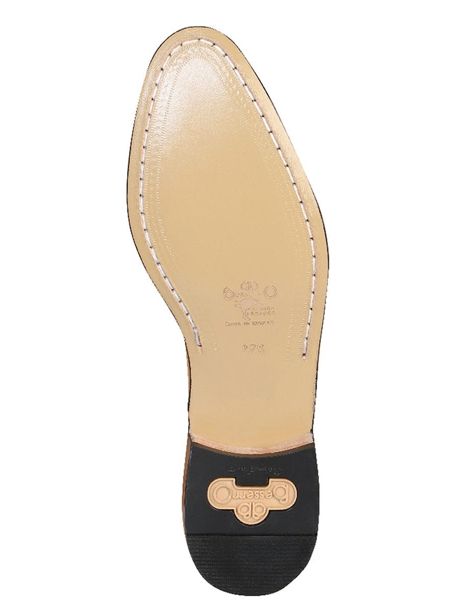 El General Western Wear CABALLERO El Besserro Charro Boot - Nobuck Honey 203 sole view
