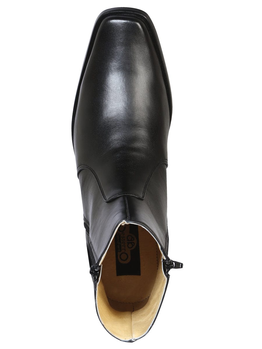 EL Besserro Dress Boot - Leather Black 10661 - Top View