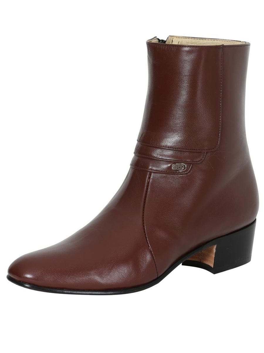 EL Besserro Dress Boot - Leather Wine 1912 - Side View