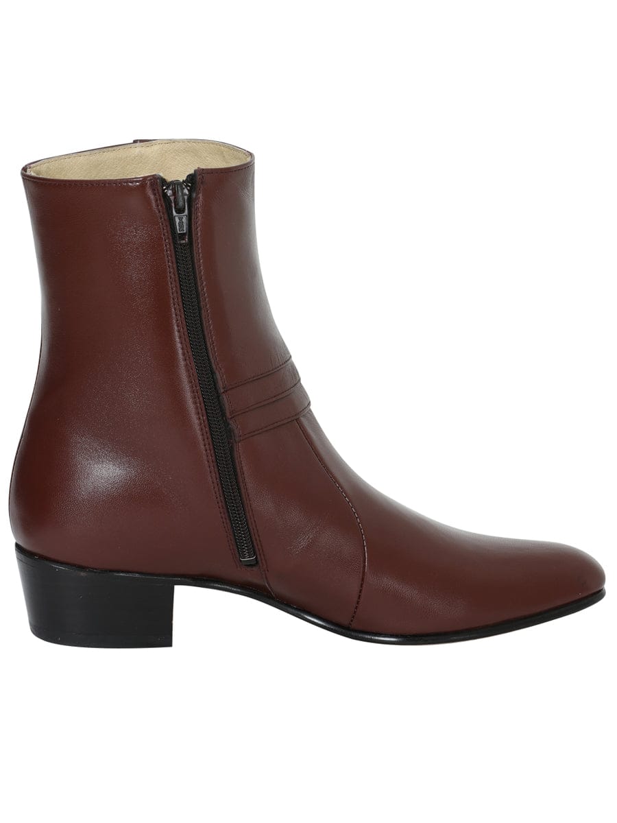 EL Besserro Dress Boot - Leather Wine 1912 - Right Side View