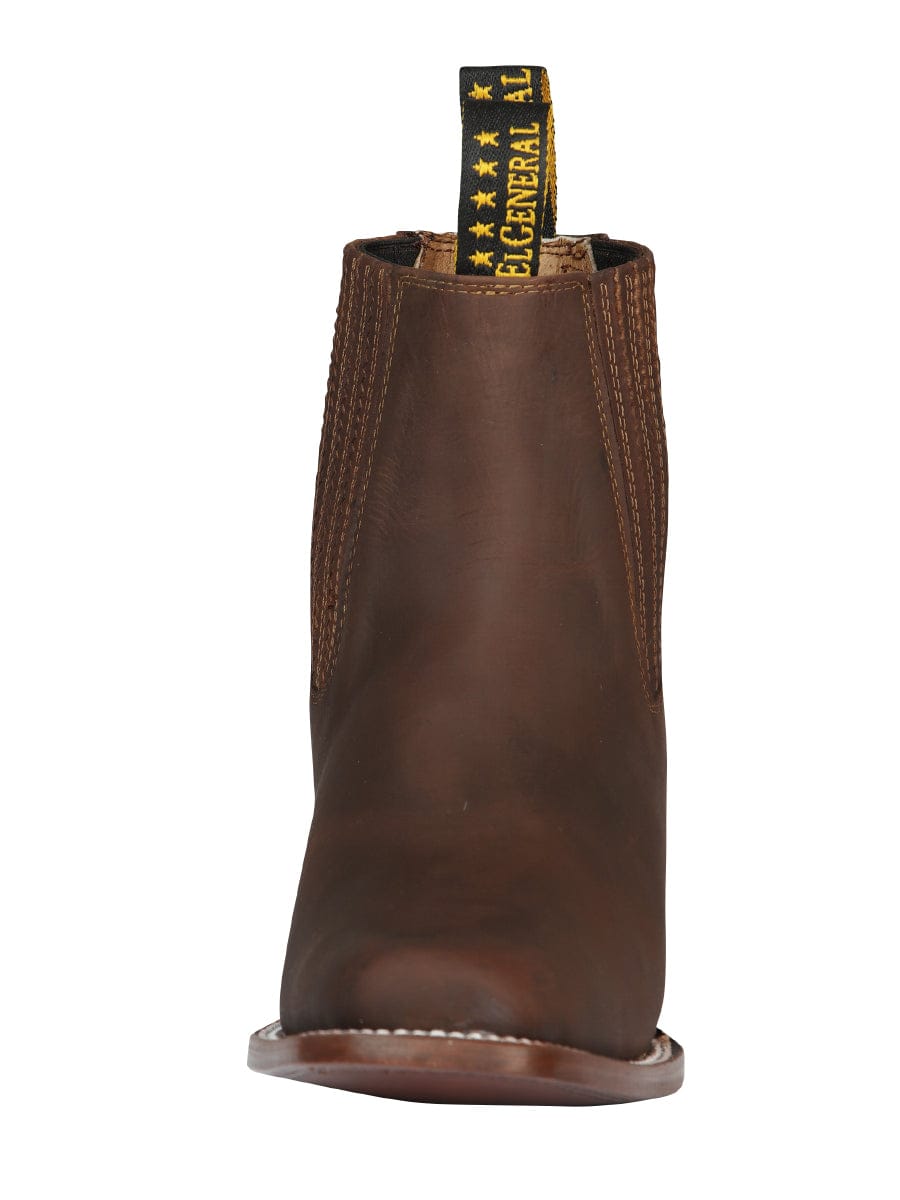 El General Western Wear CABALLERO El General Men’s Ankle Boot - Honey 45004 front view