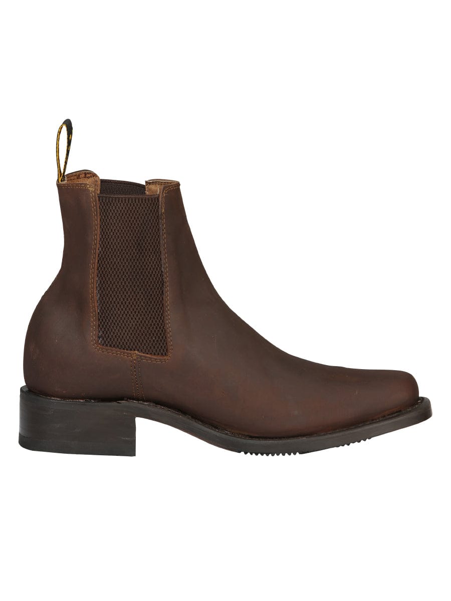 El General Western Wear CABALLERO El General Men’s Ankle Boot - Honey 45005 right side view