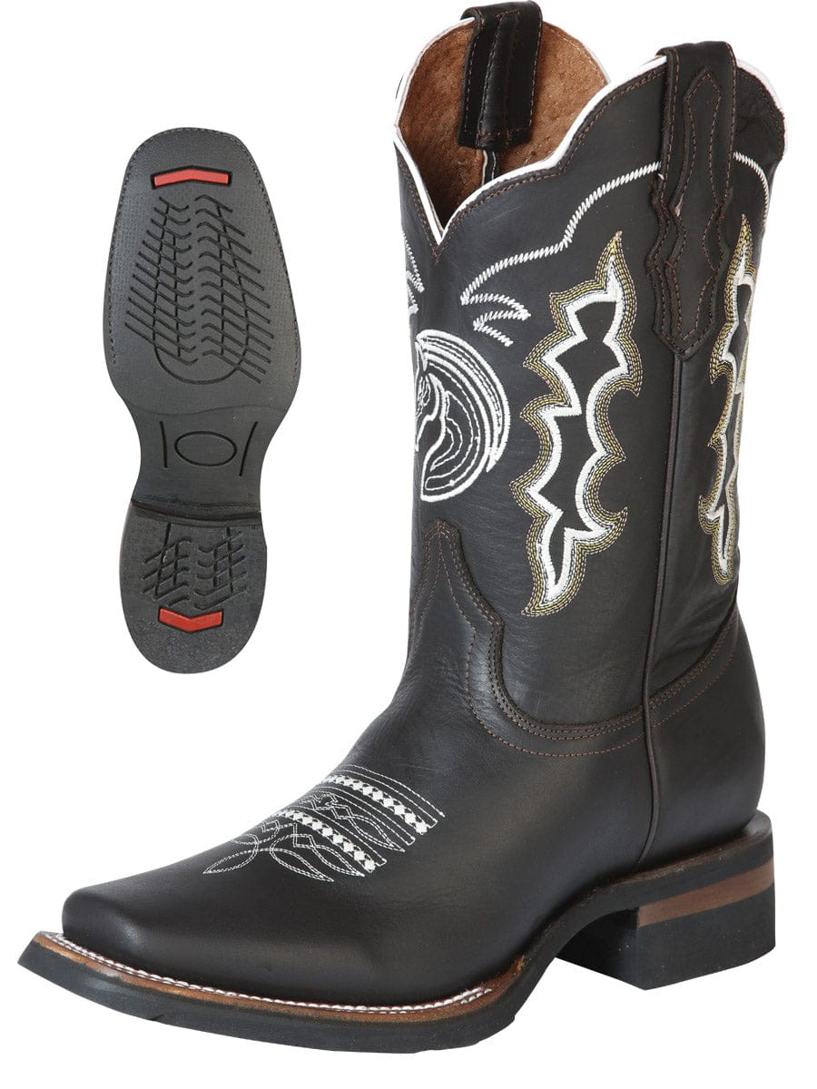 El General Rodeo Boot - Crazy Choco 51114 - Side View