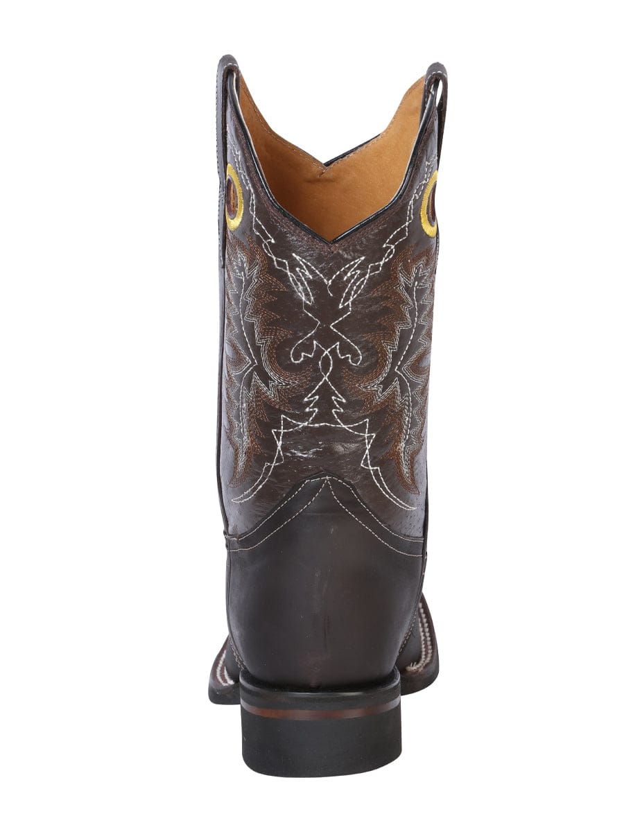 El General Rodeo Boot - Crazy Dark Brown 33311 - Back View