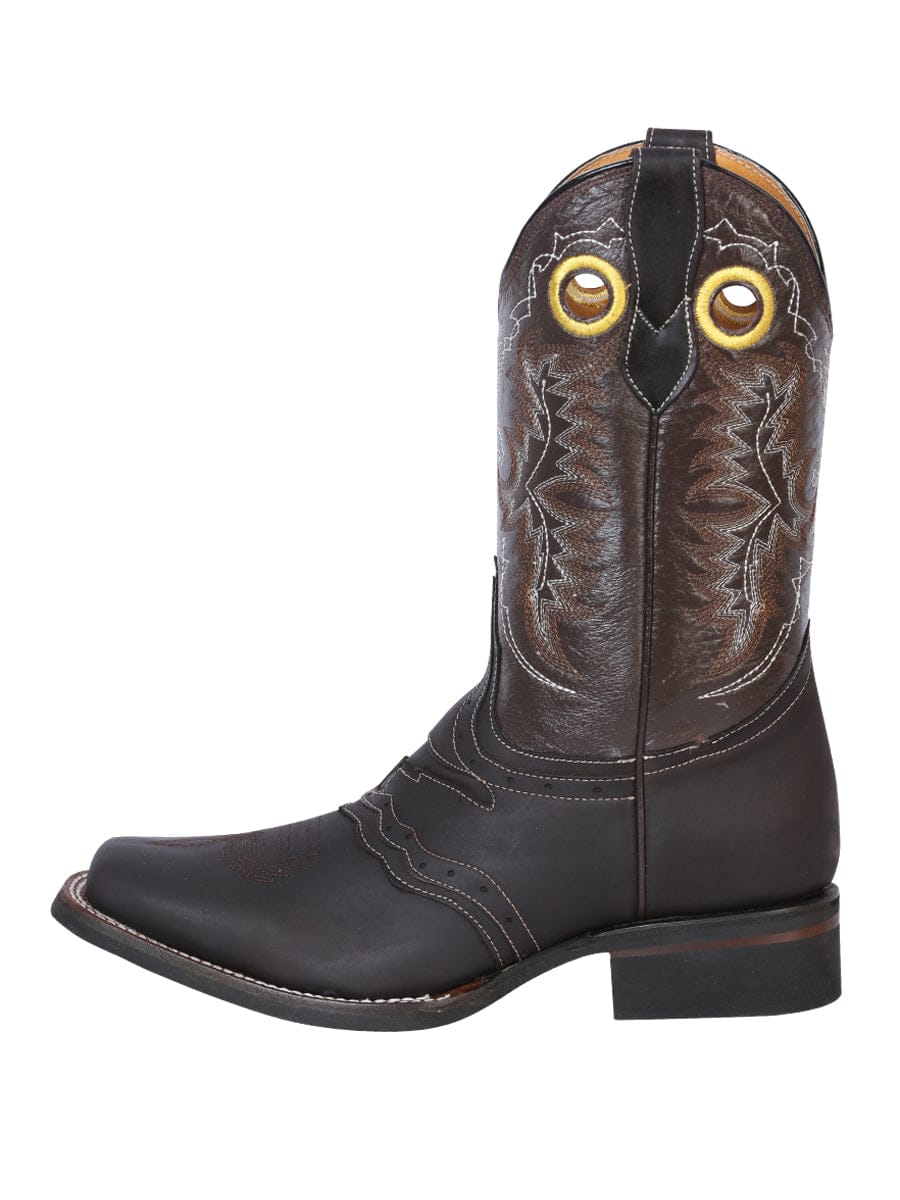 El General Rodeo Boot - Crazy Dark Brown 33311 - Left Side View