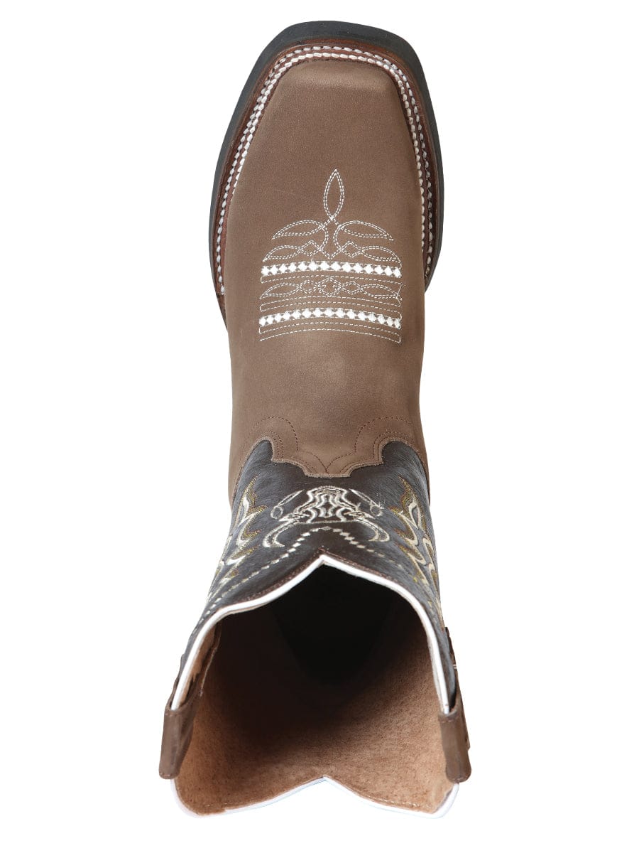 El General Rodeo Boot - Nobuck Camel 51113 - Top View