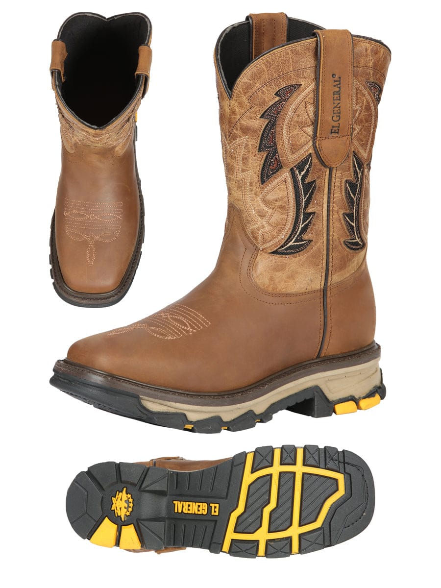 El General Rodeo Work Boot  - Leather Honey 44693 - General View