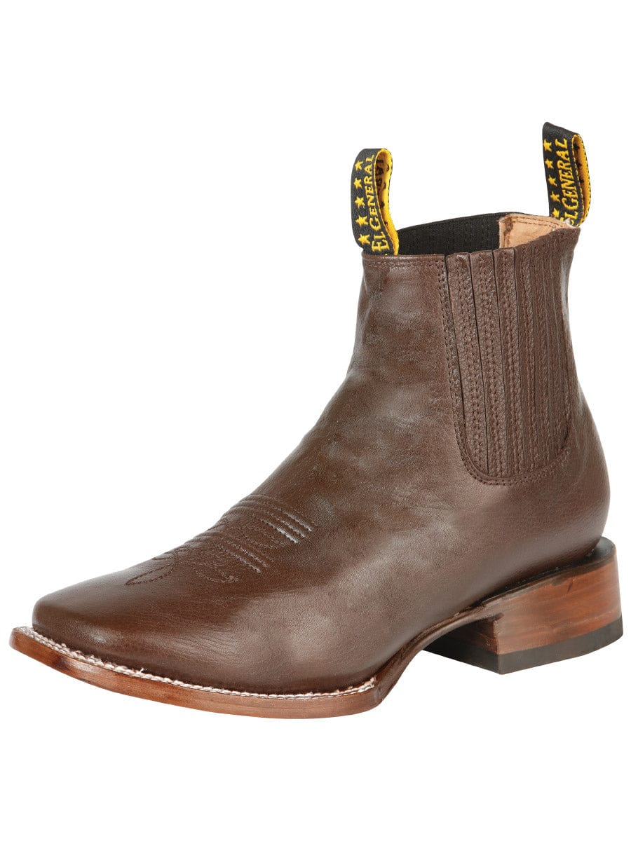 El General Square Toe Ankle Boot - Lemmans Cooper 126609 - Side View
