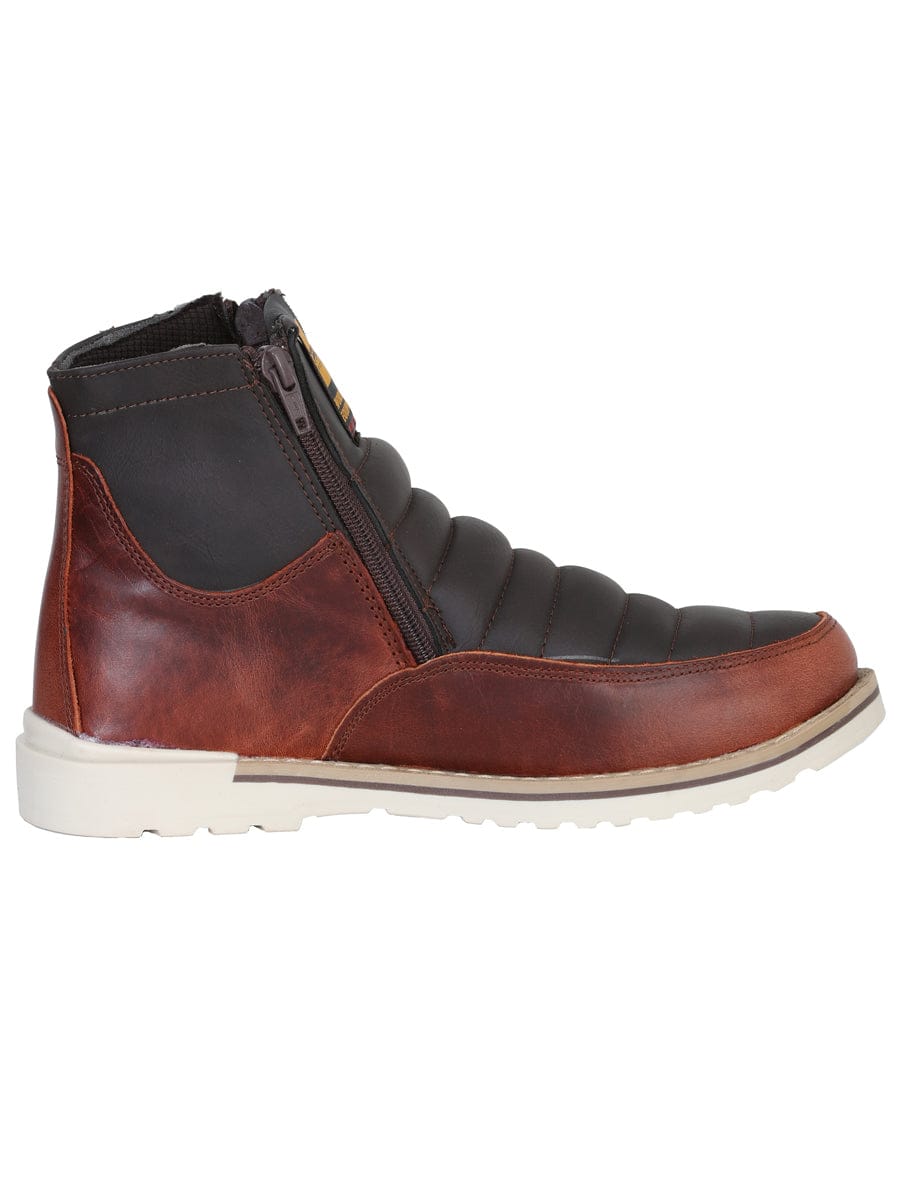 ProCliff Protection Women's Lace Up Work Boot- Wine 35205 - Right Side View