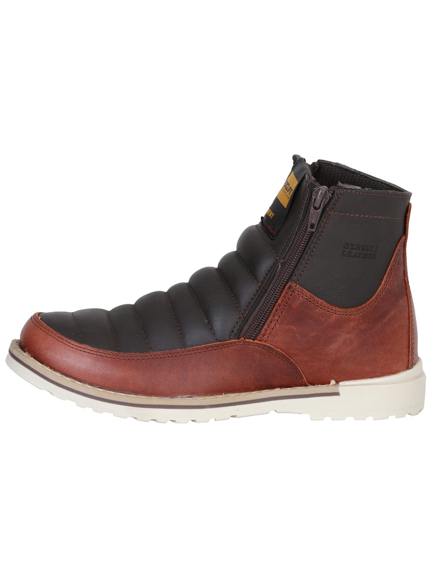 ProCliff Protection Women's Lace Up Work Boot- Wine 35205 - Left Side View