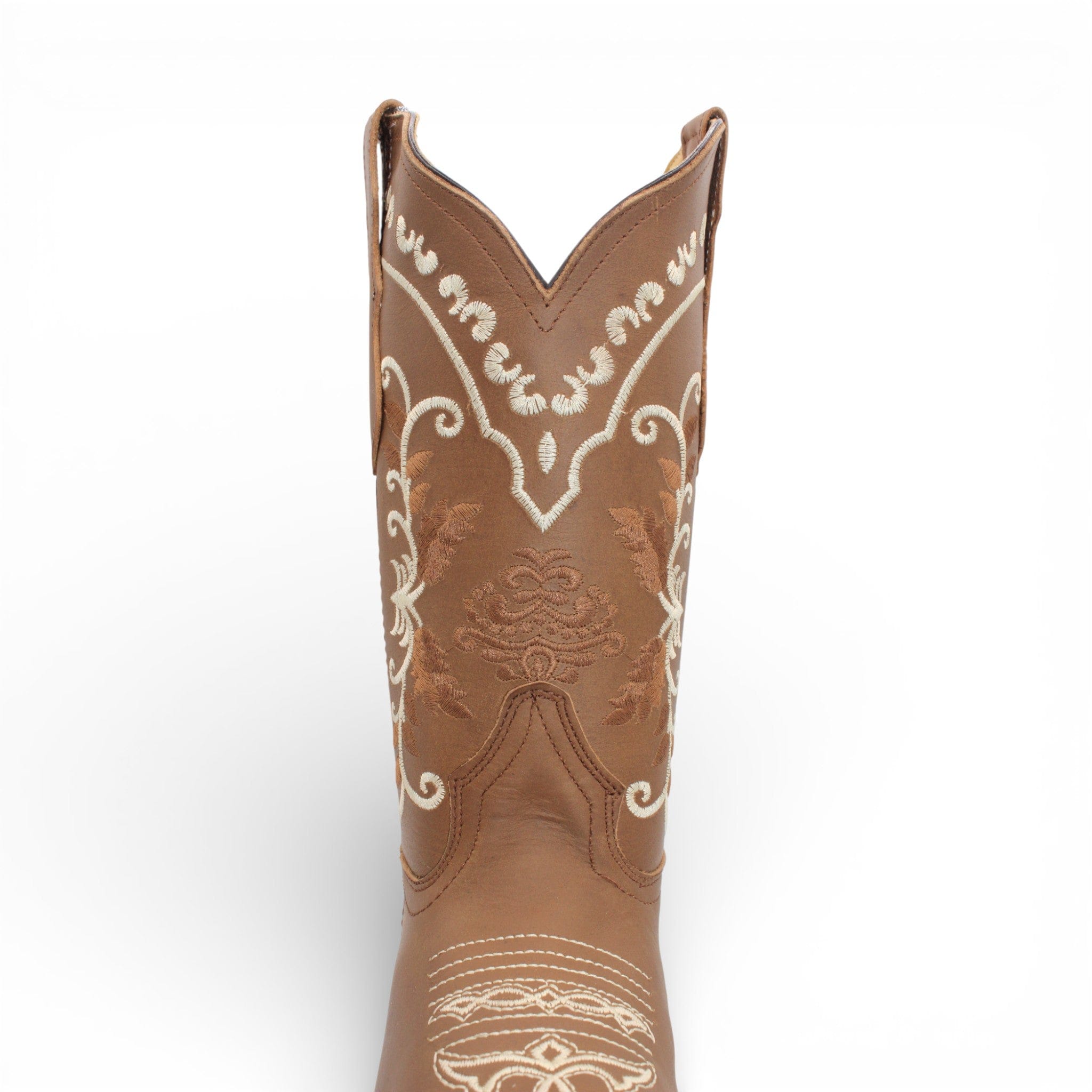 Hooch Boots Boots Women’s Genuine Leather Square Toe Tall Boots Tan Color – Hooch Boots