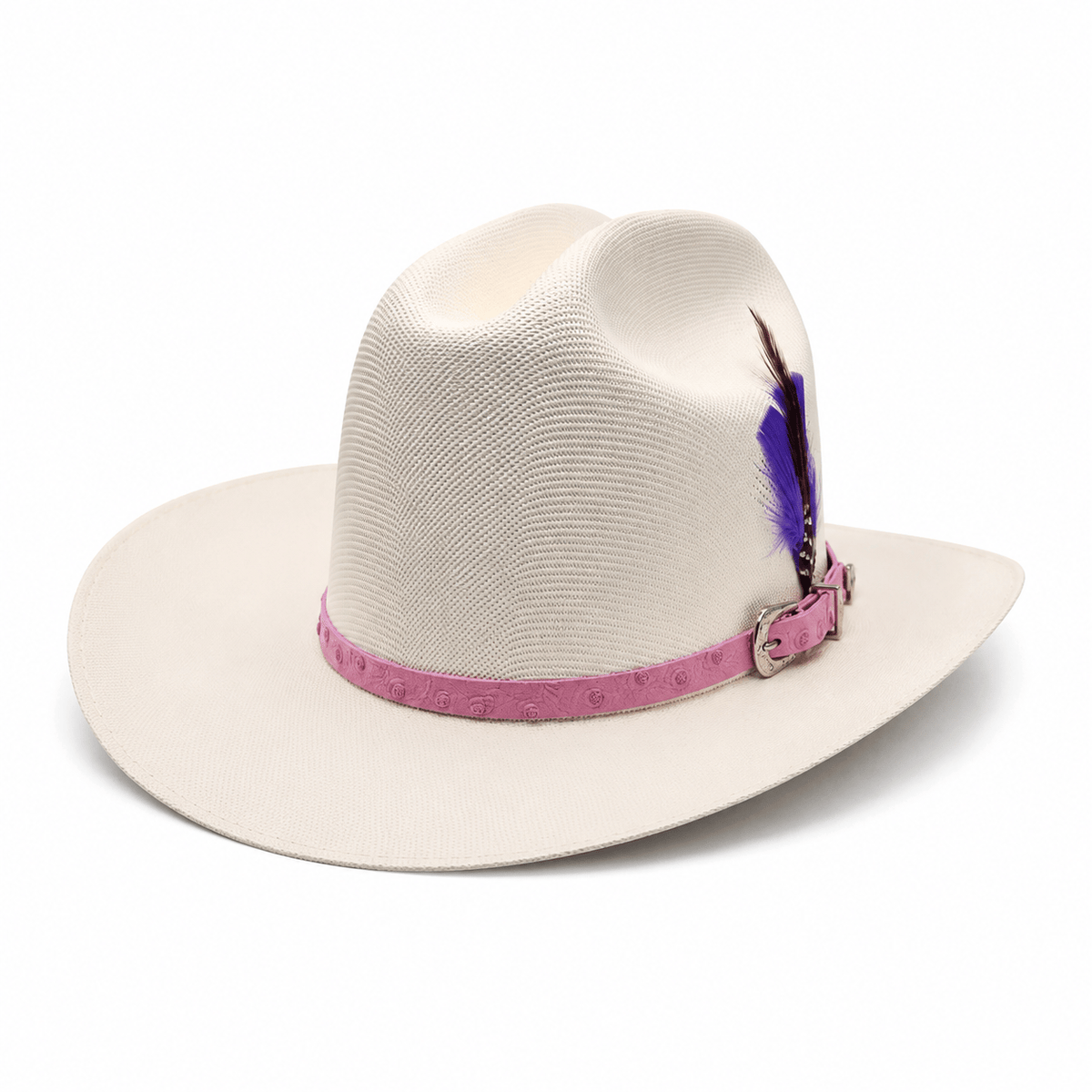 Hooch Boots Kids Western Hat Girls Sombrero Telar Virgen de Guadalupe Western Vaquera Hats Pink Band – Hooch Boots