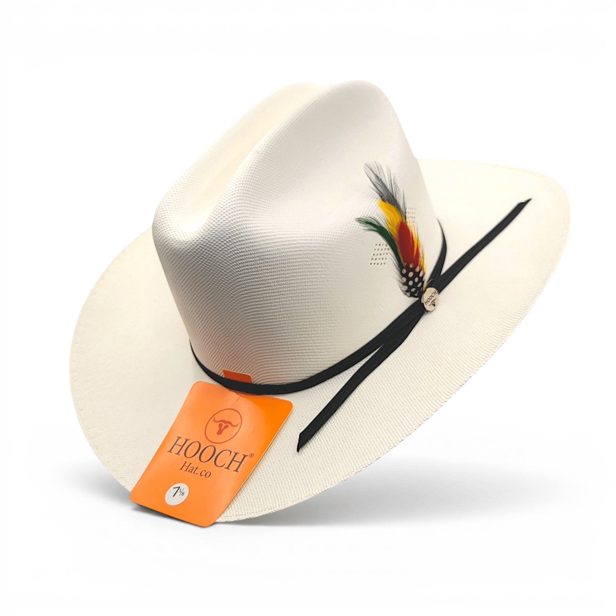 Hooch Men’s Western Cowboy Hat San Judas Tadeo Edition Telar 1x1 1000X 4.5” Crown 3.5” Brim – Hooch
