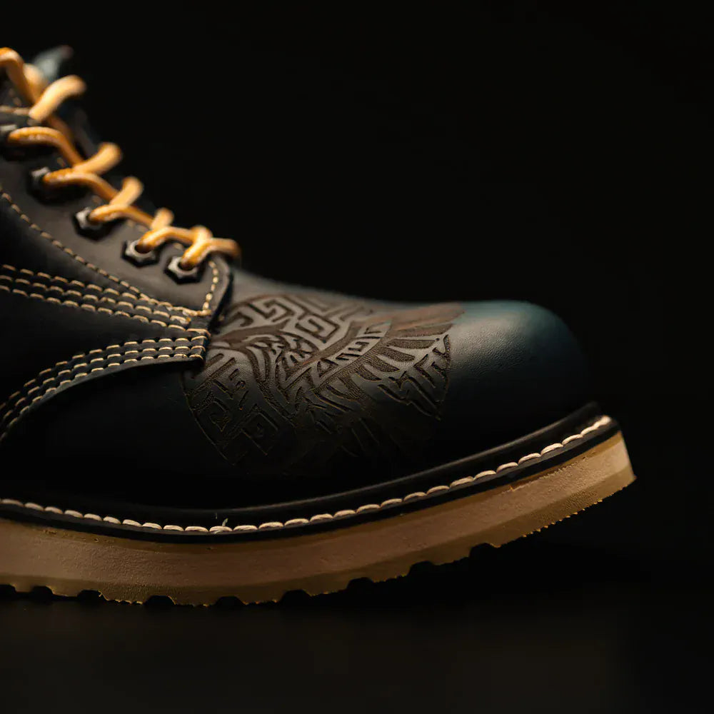 Joe Boots Boots Hammer Original Men's "El Clasico" Work Boot Blue Color - Hammer Boots