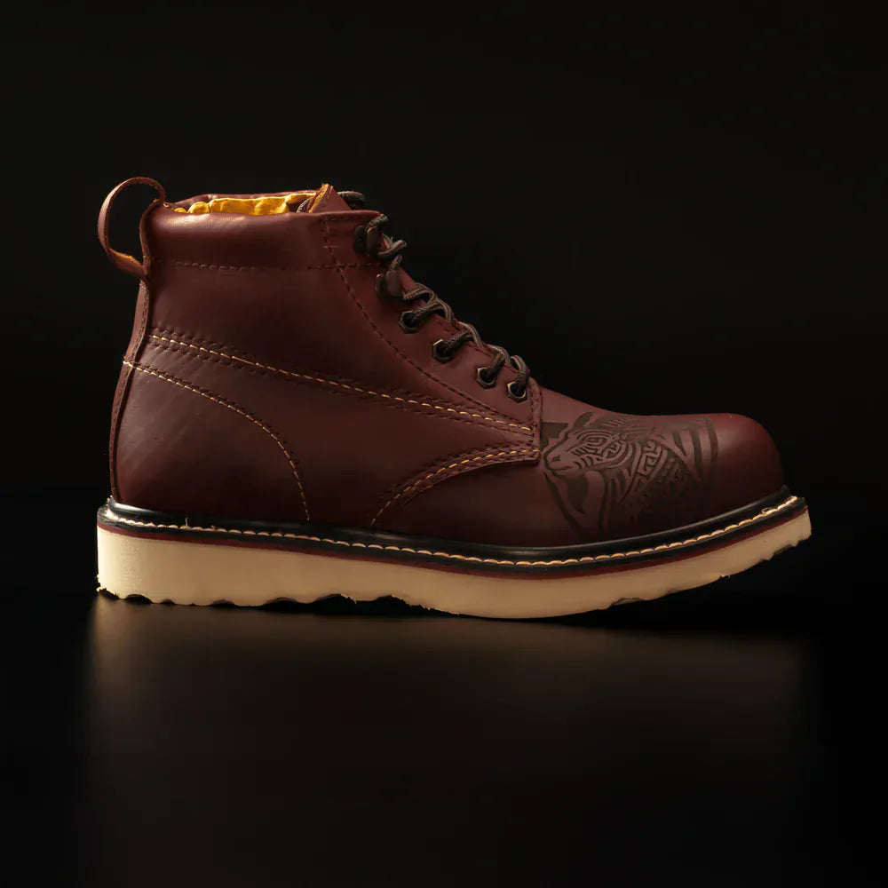 Joe Boots Boots Hammer Original Men's "El Clasico" Work Boot Shedron Color - Hammer Boots