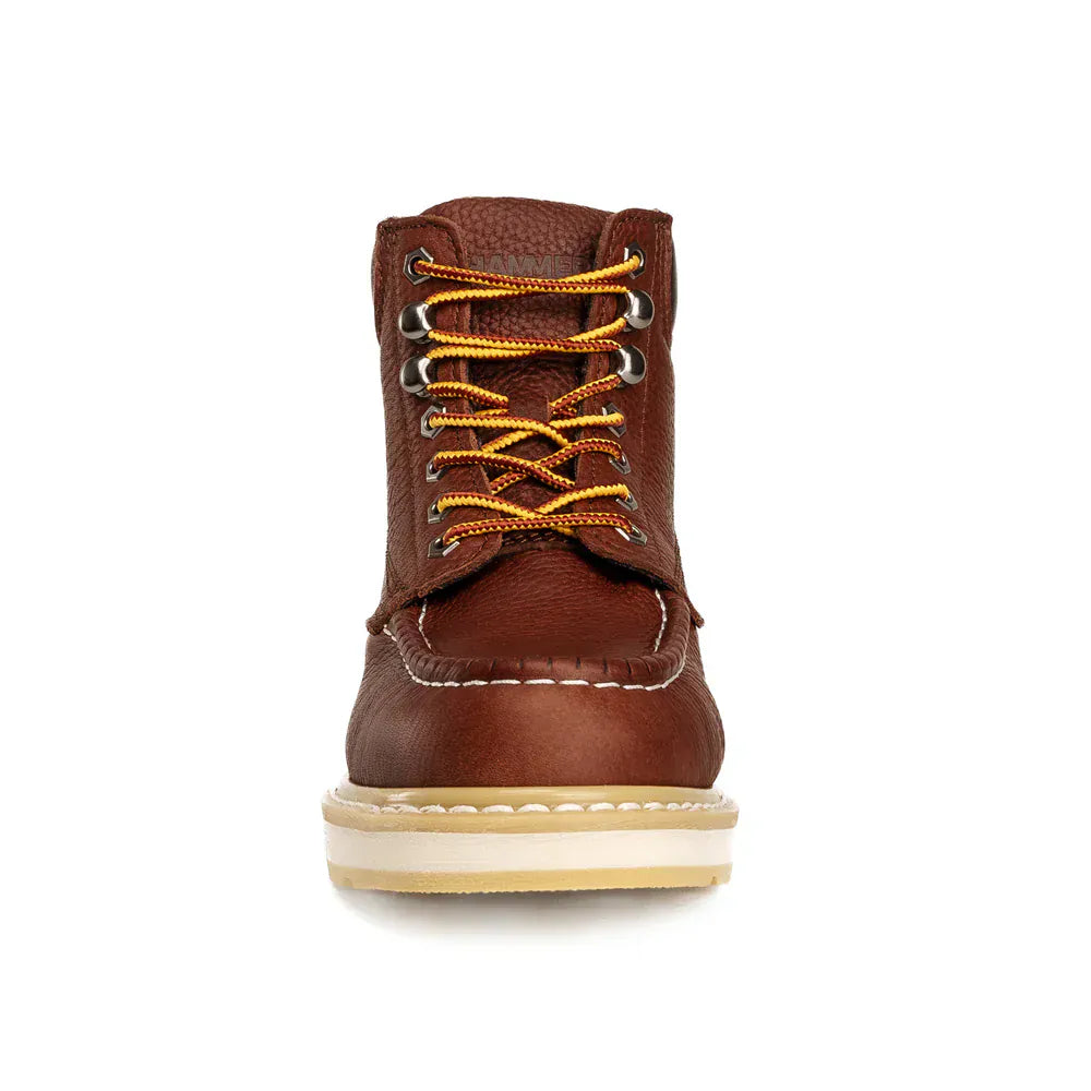 Joe Boots Boots Hunter Moc Toe Work Boot Brown Color - Hammer Boots