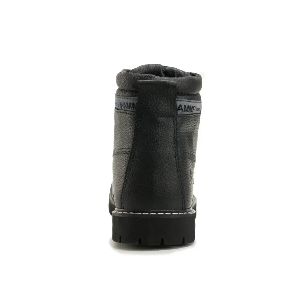Joe Boots Boots Murphy Work Boots Tractor Sole Leather Black Color - Hammer Boots