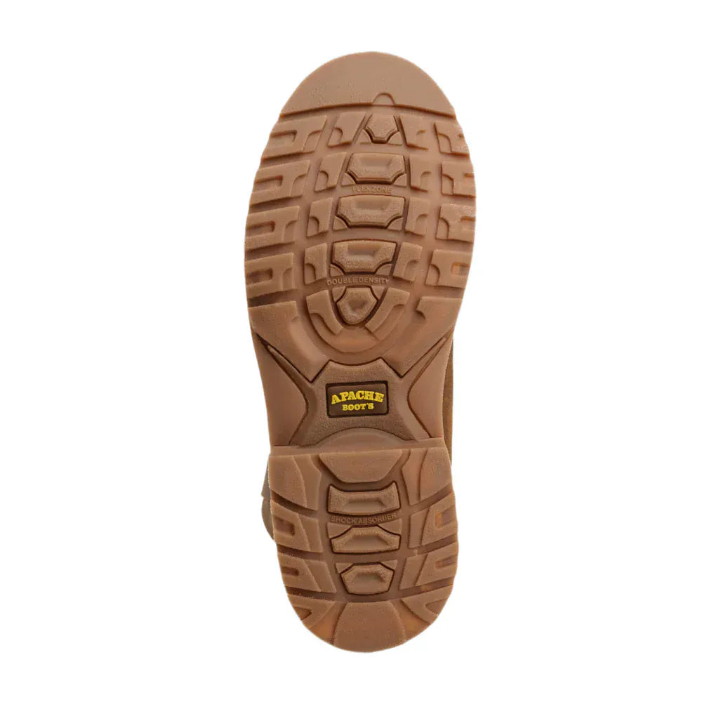 King Welt Boots Lasso 11' Pull Up Soft Moc Toe Lightweight Work Boot Brown Tobacco Color - King Welt