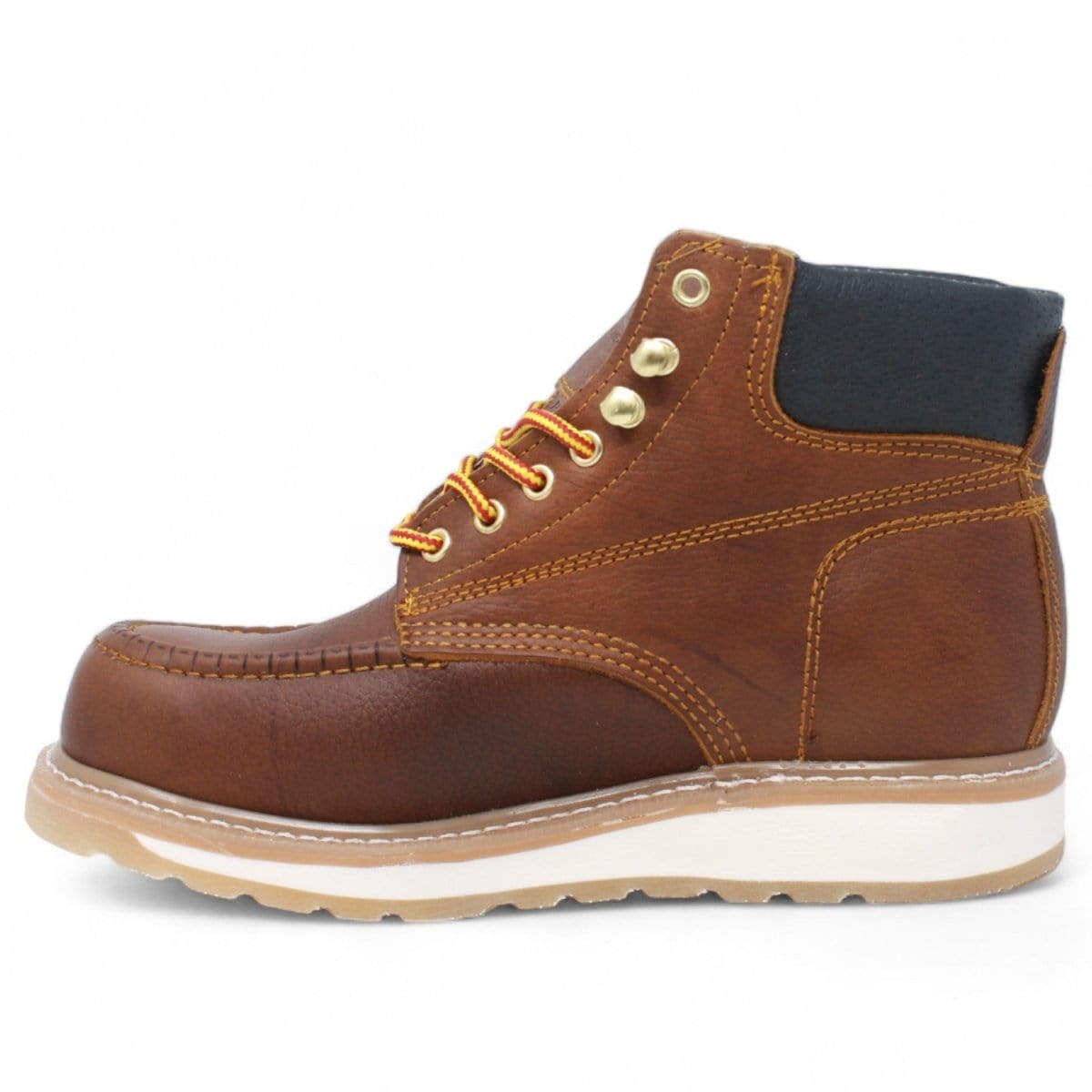 La Carreta Sierra Sole Laced Ankle Work Boots - Left Side View