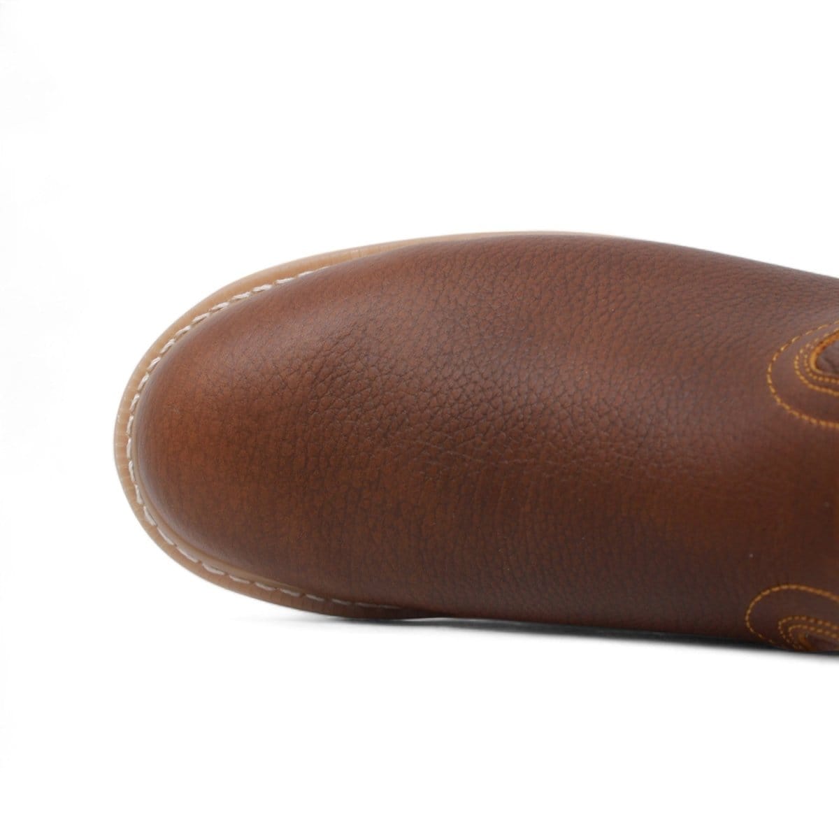 La Carreta Work Boot Double Density Brown - Toe View