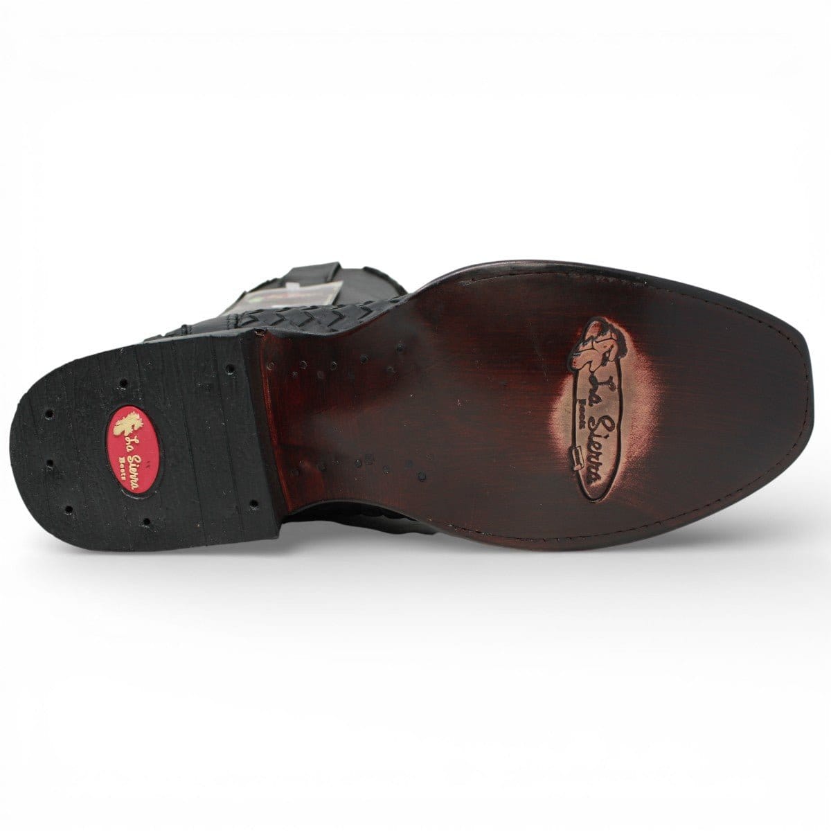 La Carreta Boots Men's Petatillo Genuine Leather Dubai Toe Boots - La Carreta