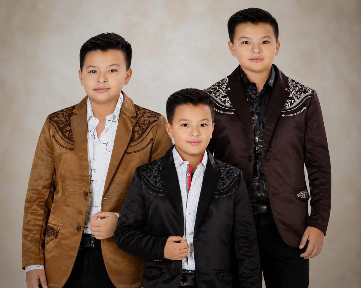 Lamasini Jackets Boy´s Western Embroidered Dress Blazer Lam-504 - Lamasini