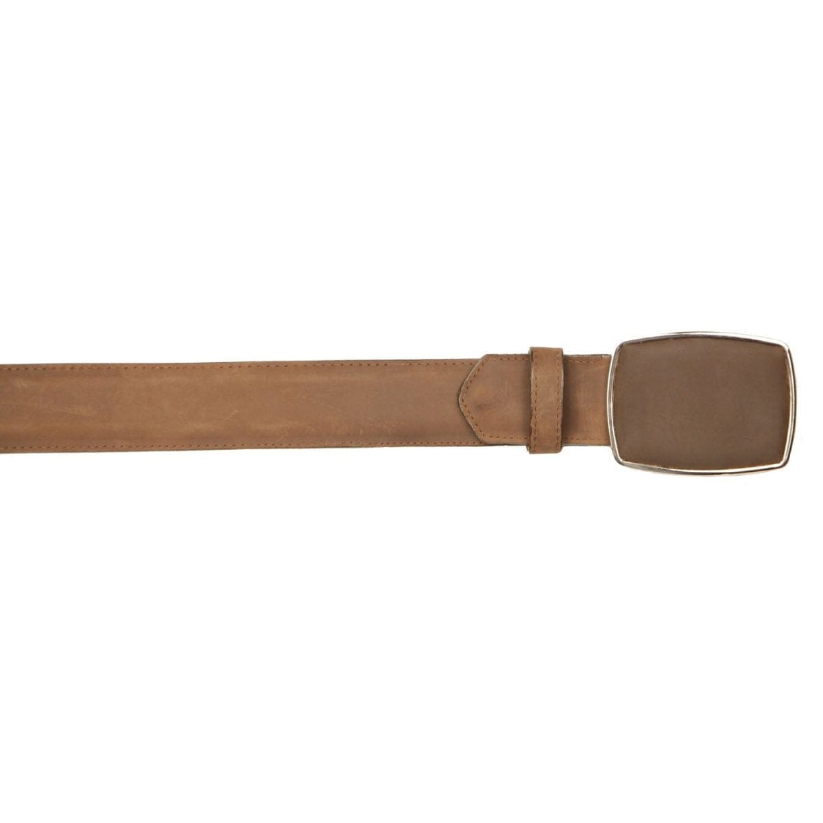 Los Altos Boots Belts Genuine Crazy Leather Cowboy Belt - Los Altos Boots
