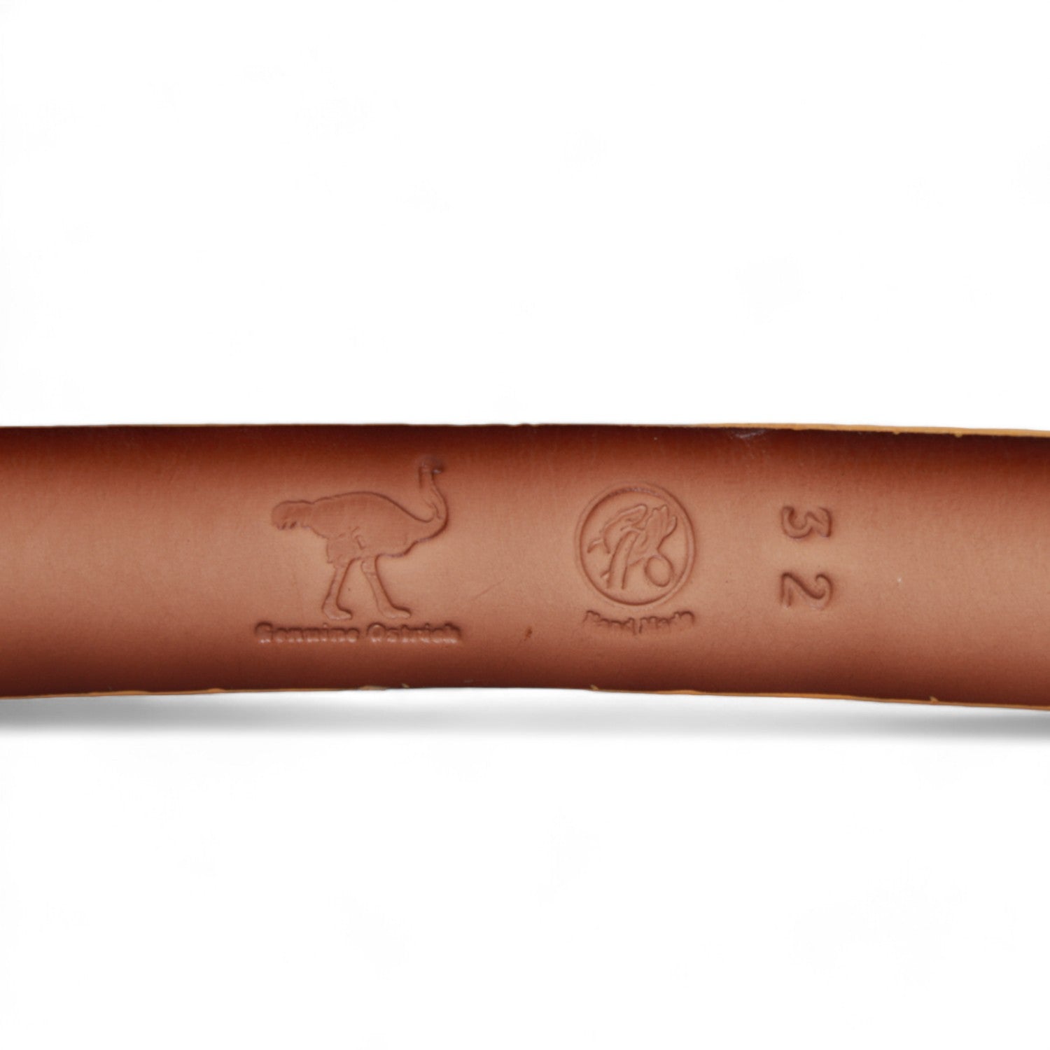 Genuine Ostrich Skin Cowboy Belt - Los Altos Boots