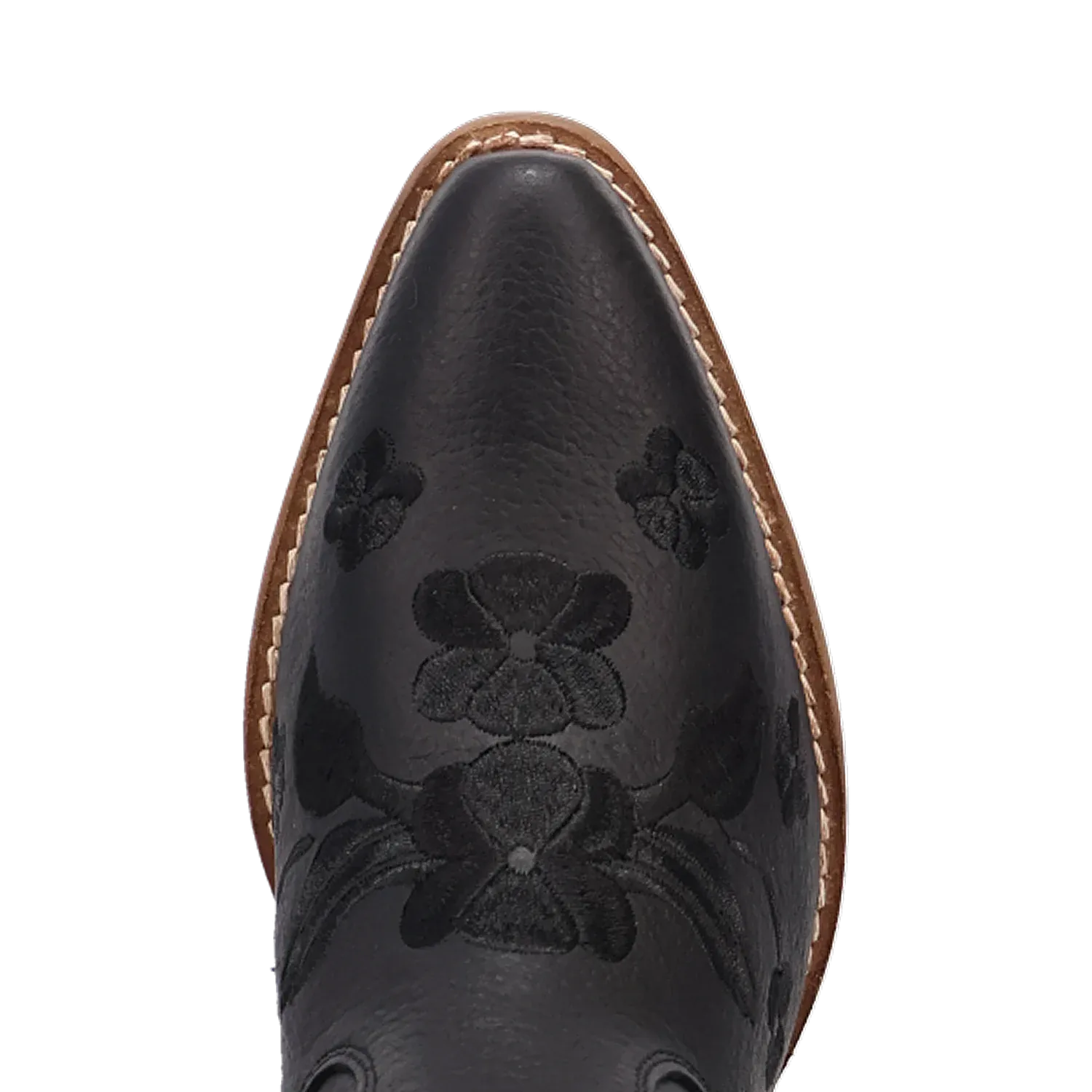 Los Altos Boots Boots Women's Love Bug Leather Snip Toe Boots Black Color - Dingo