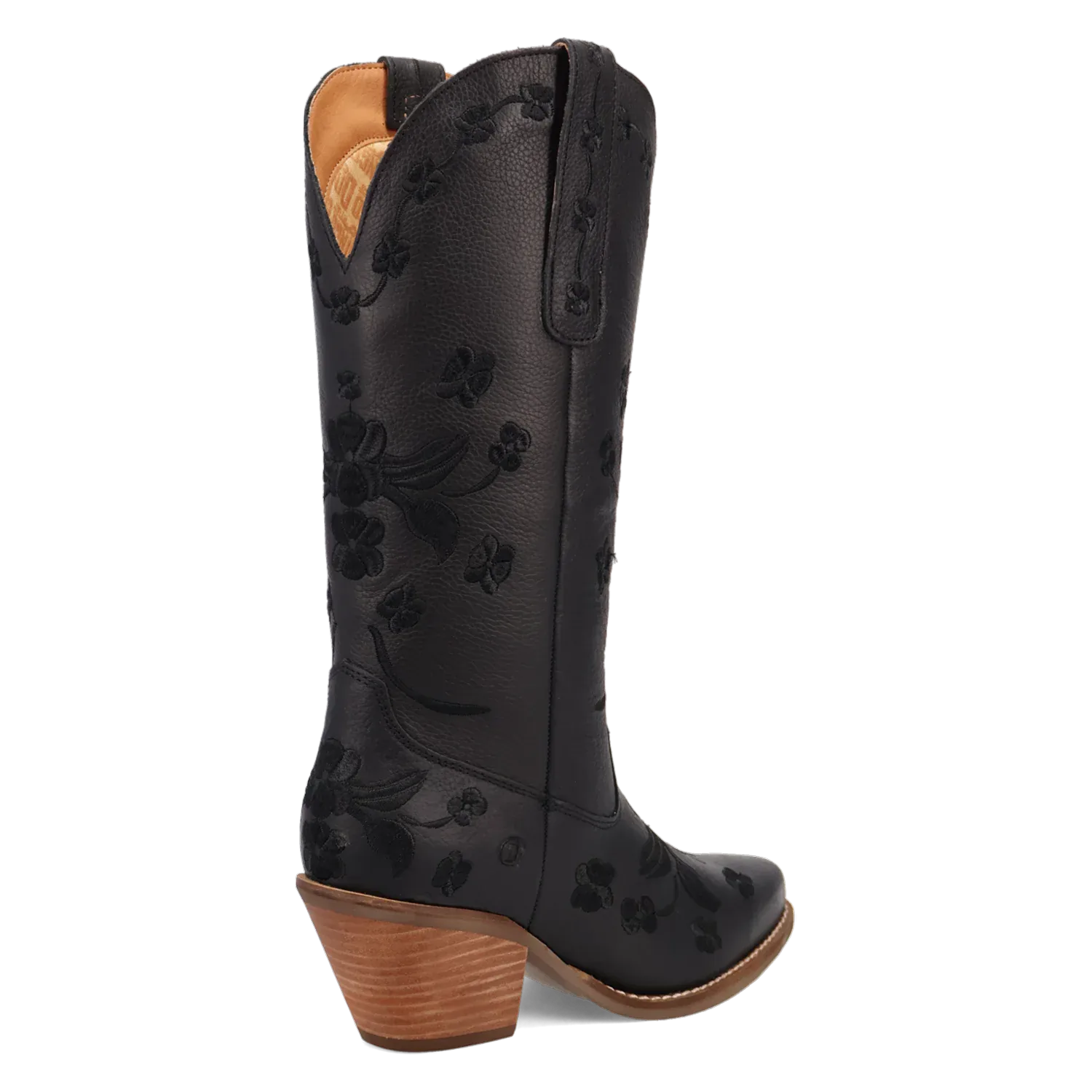 Los Altos Boots Boots Women's Love Bug Leather Snip Toe Boots Black Color - Dingo