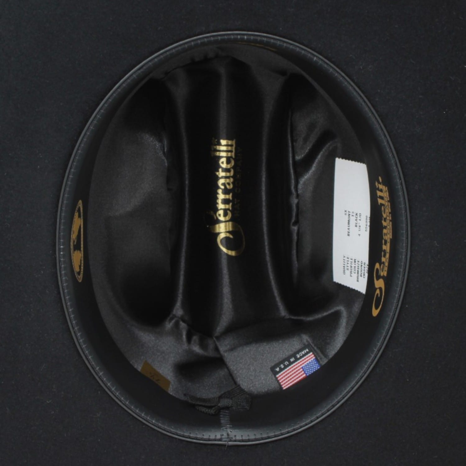 Serratelli Hats Serratelli 6X Beaumont Cowboy Felt Hat Serratelli