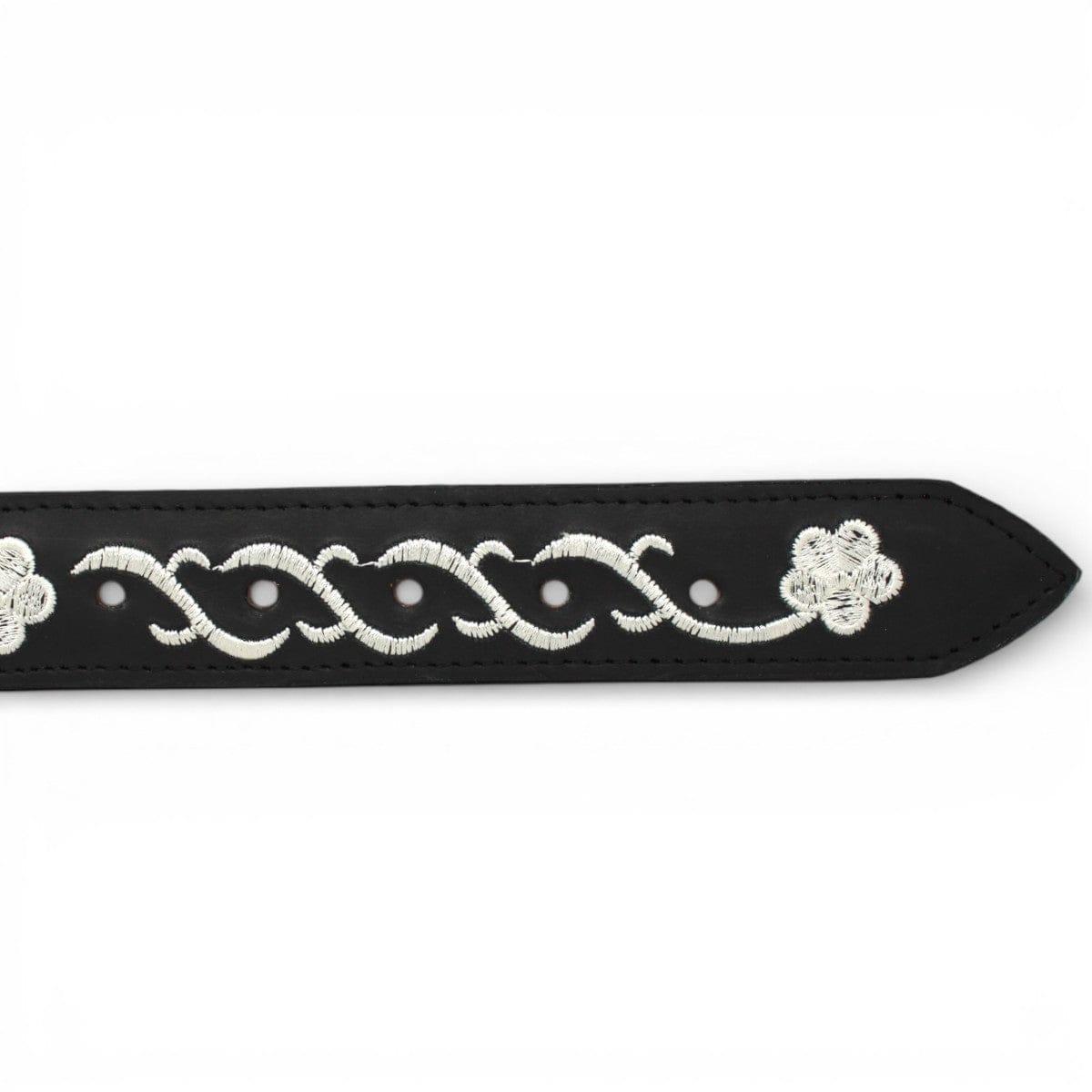 Tanner Mark Boots Belts Genuine Crazy Leather Women´s Belt Black Color - Tanner Mark Boots