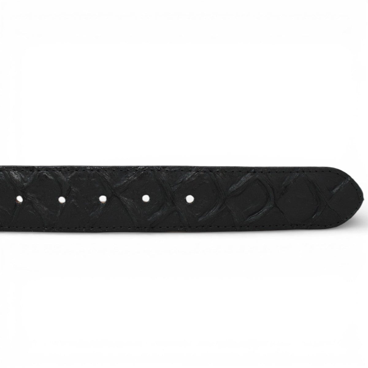 Tanner Mark Boots Belts Genuine Leather Piraruccu Print Texas Metal Buckle Belt Black Color - Tanner Mark Boots