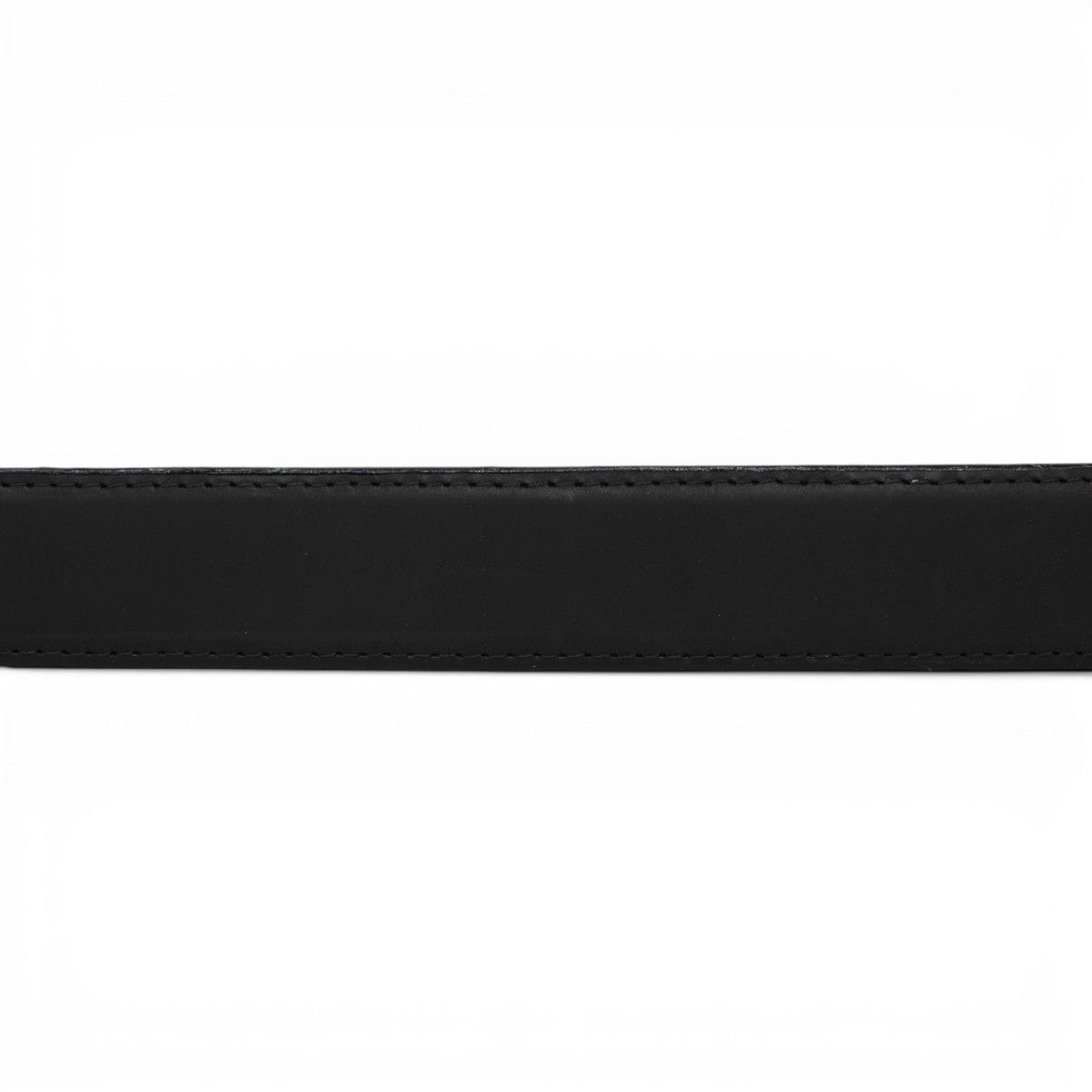 Tanner Mark Boots Belts Genuine Leather Texas Metal Buckle Belt Black Color - Tanner Mark Boots