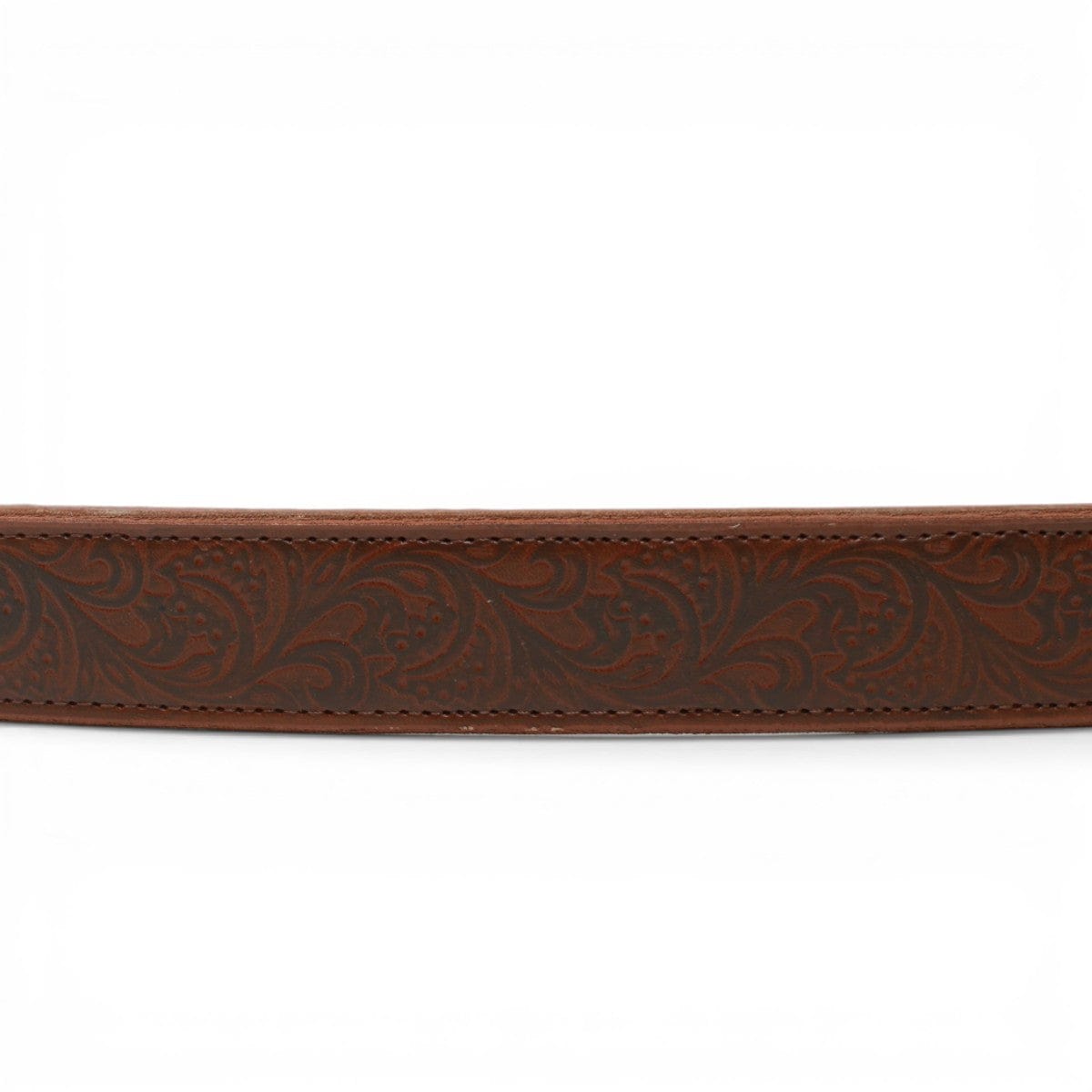 Tanner Mark Boots Belts Genuine Tooled Leather Women´s Belt Honey Color - Tanner Mark Boots