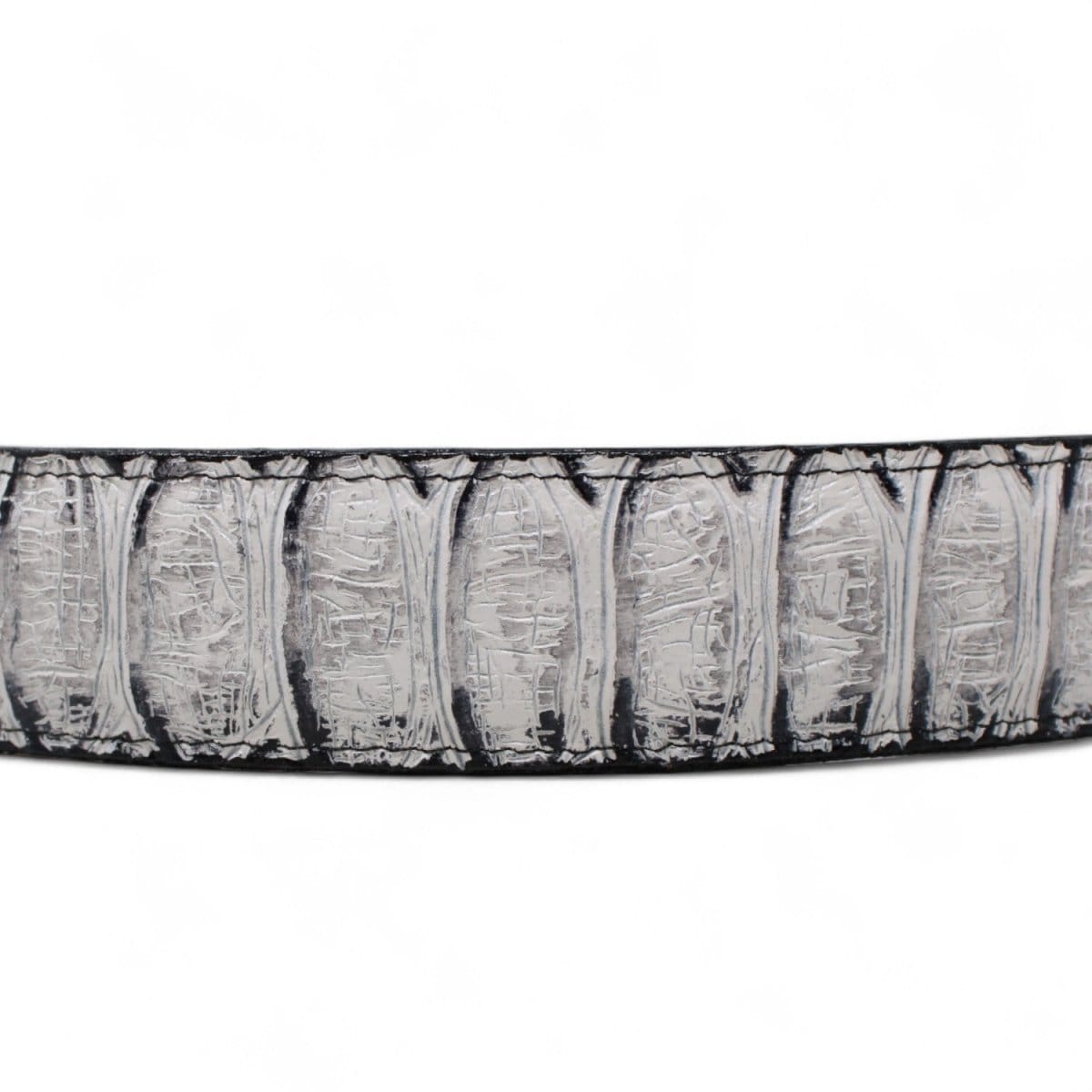 Tanner Mark Boots Belts Jumbo Python Print Texas Metal Buckle Belt Natural Color - Tanner Mark Boots