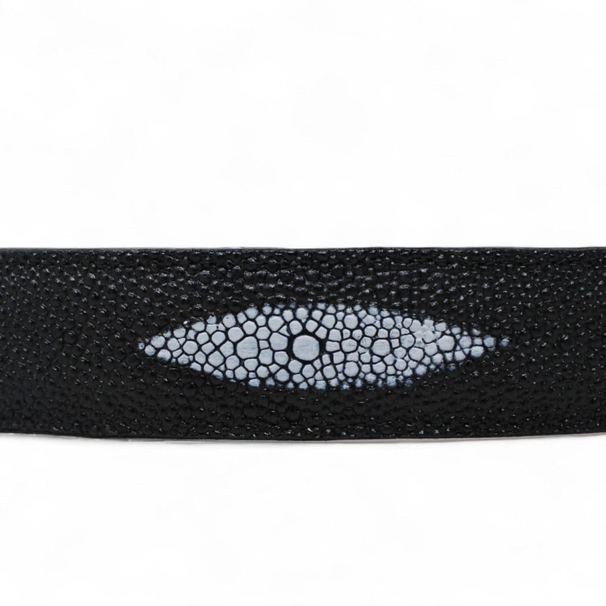 Tanner Mark Boots Belts Stingray Print Texas Metal Buckle Belt Black Color - Tanner Mark Boots