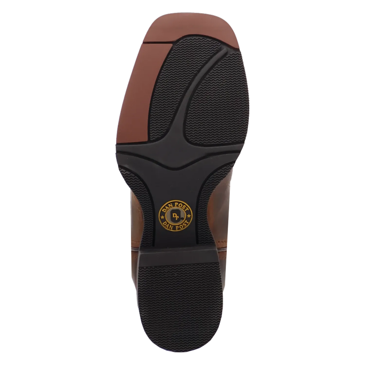Tanner Mark Boots Boots Dan Post Kid´s Dexter Leather Wide Square Toe Boots - Rust