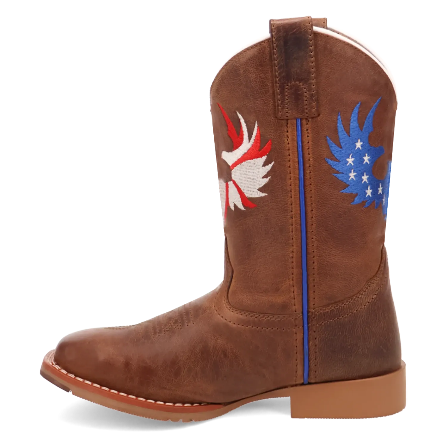 Tanner Mark Boots Boots Dan Post Kid´s Freedom Flight Leather Wide Square Toe Boots - Tan