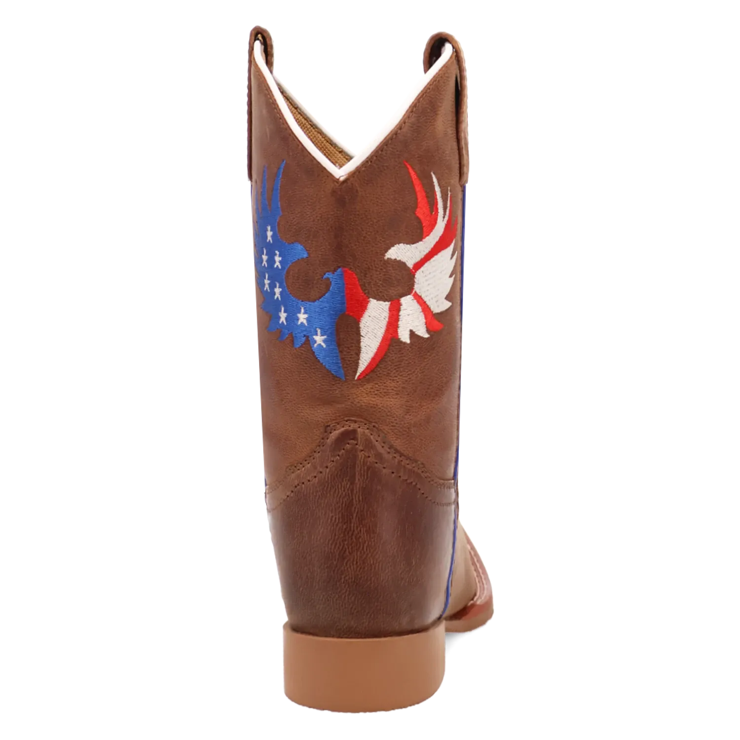 Tanner Mark Boots Boots Dan Post Kid´s Freedom Flight Leather Wide Square Toe Boots - Tan