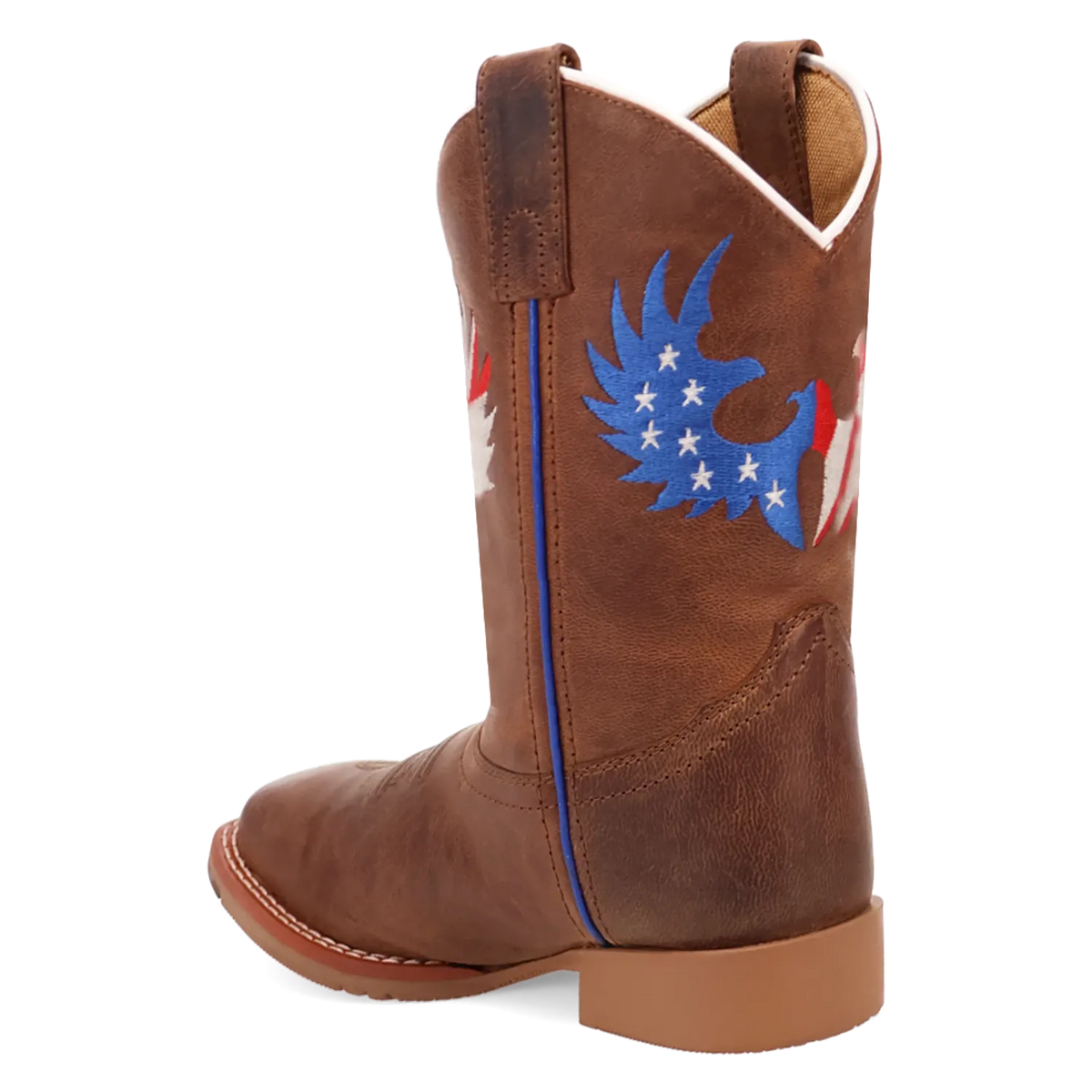 Tanner Mark Boots Boots Dan Post Kid´s Freedom Flight Leather Wide Square Toe Boots - Tan