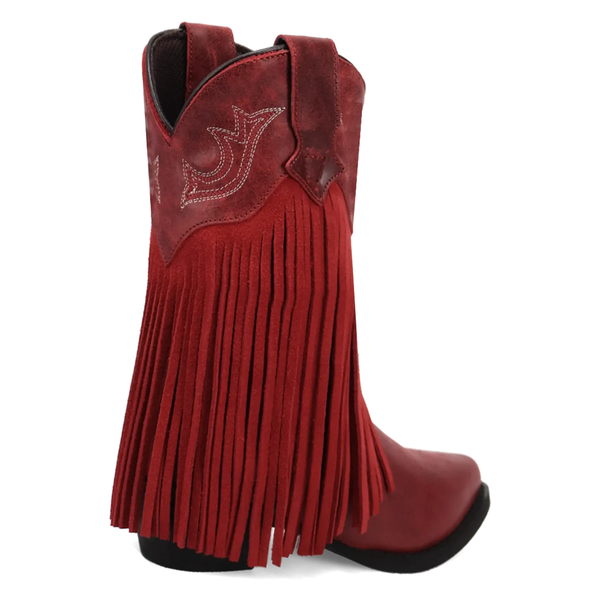 Tanner Mark Boots Boots Dan Post Kid´s Happy Trails Leather J Pointed Toe Boots - Red